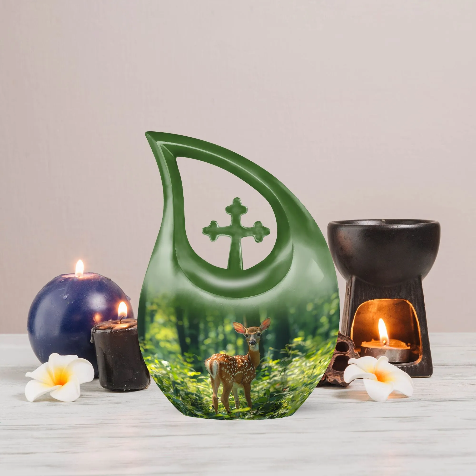 Deer Cremation Urn: Keepsake Cremation Urn For Human Ashes