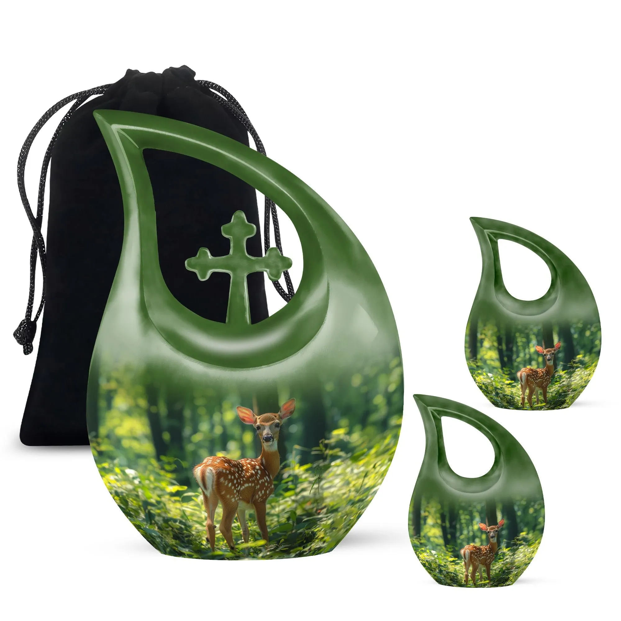 Deer Cremation Urn: Keepsake Cremation Urn For Human Ashes