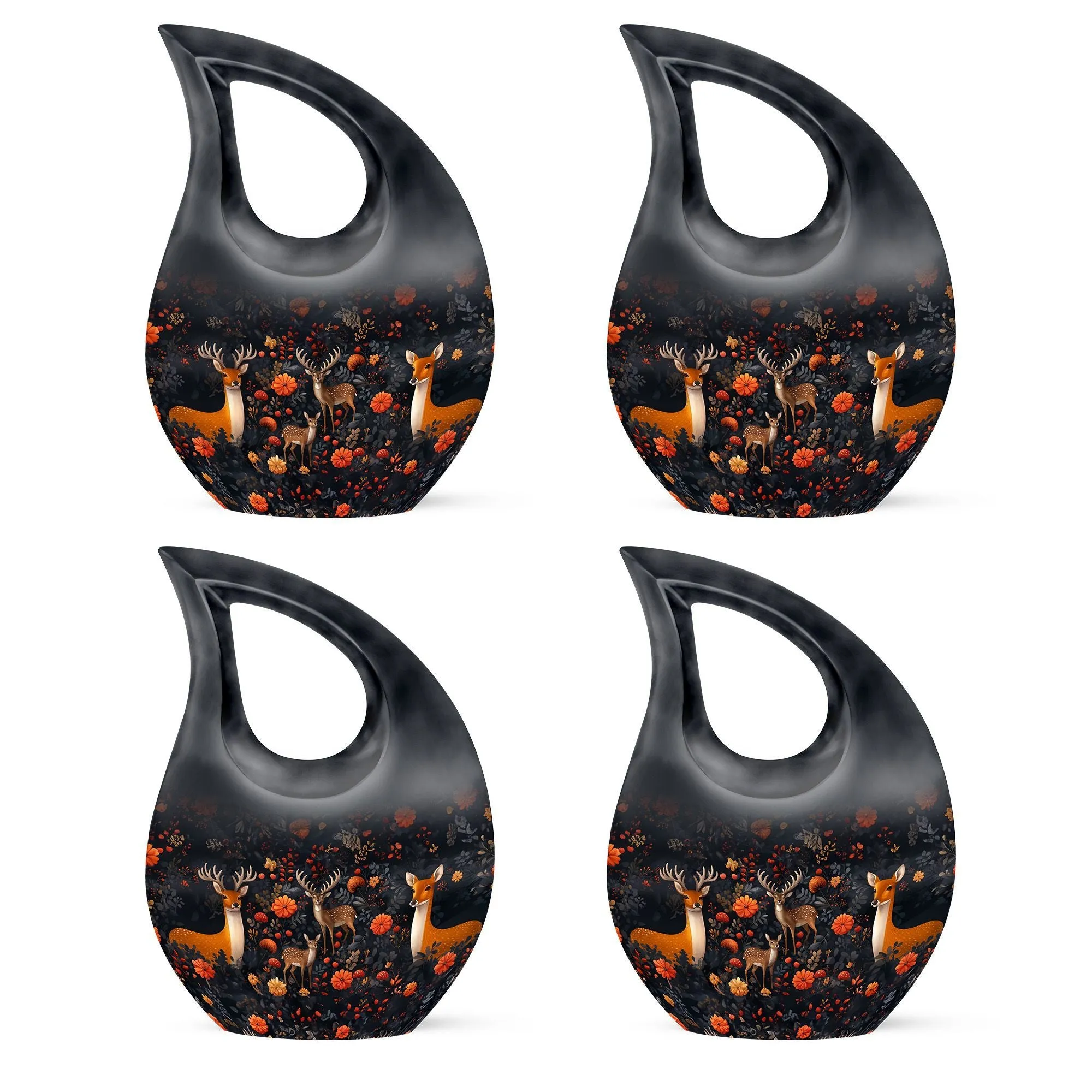 Deer Cremation Urn ; Xxl Cremation Urn For Human ashes