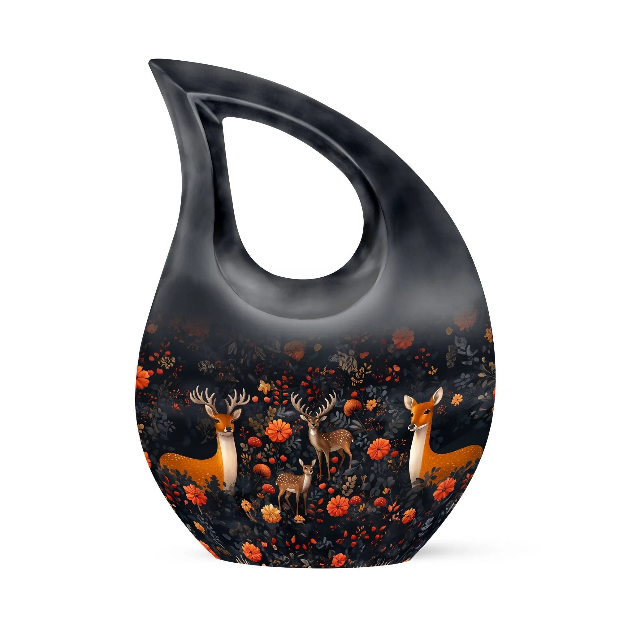 Deer Cremation Urn ; Xxl Cremation Urn For Human ashes