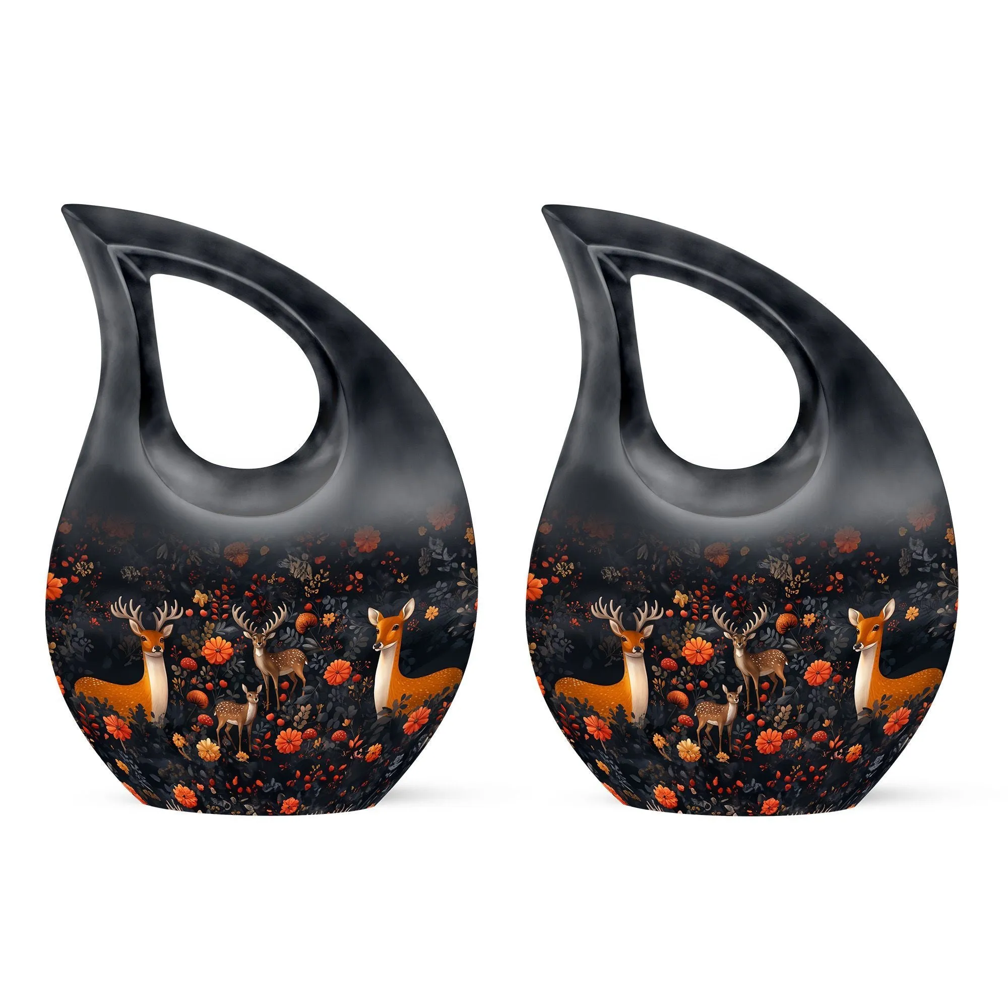 Deer Cremation Urn ; Xxl Cremation Urn For Human ashes