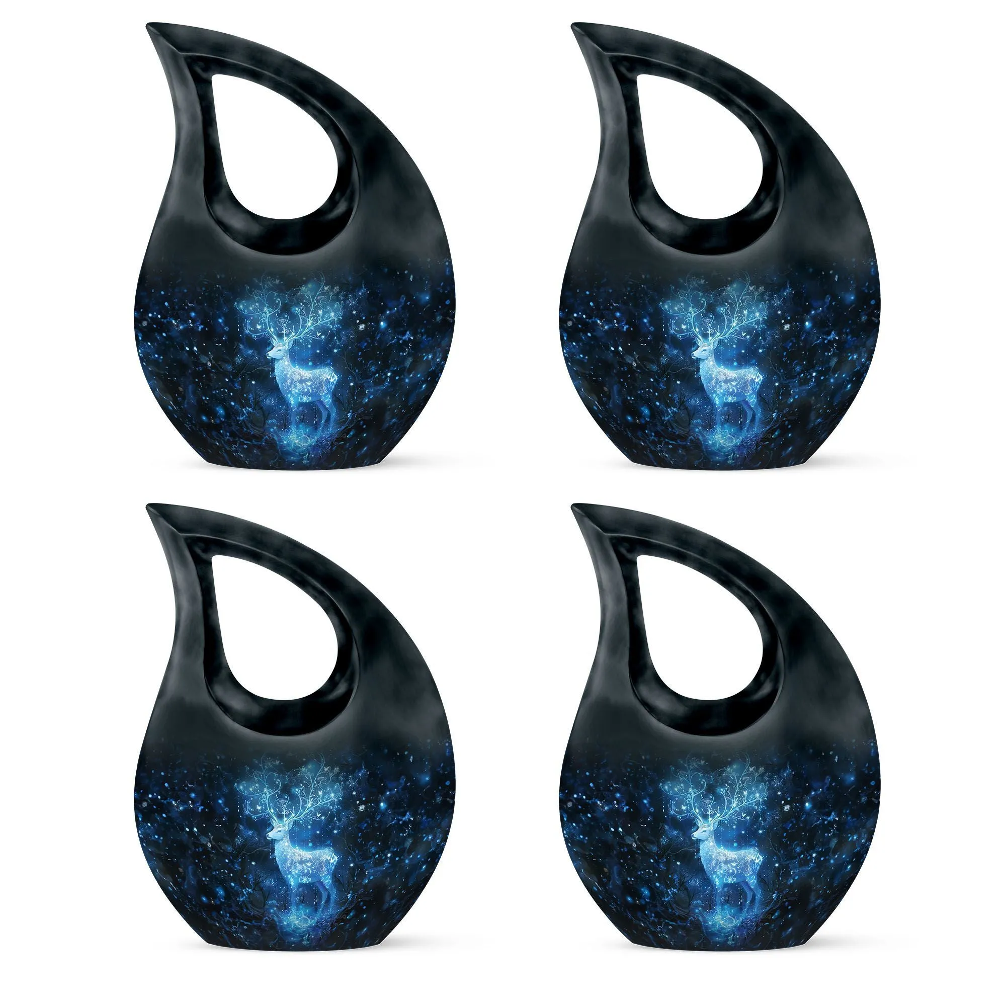 Deer-Themed Mini Urn Funeral Urn containers to put human ashes in