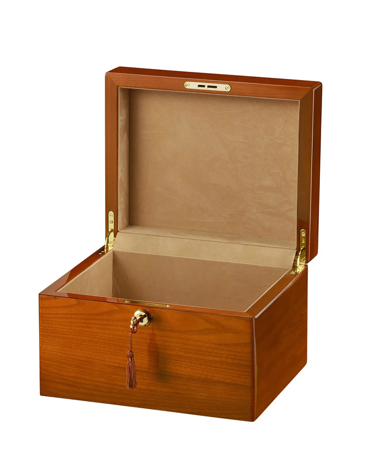 Devotion II - Oak Chest Wood Urn