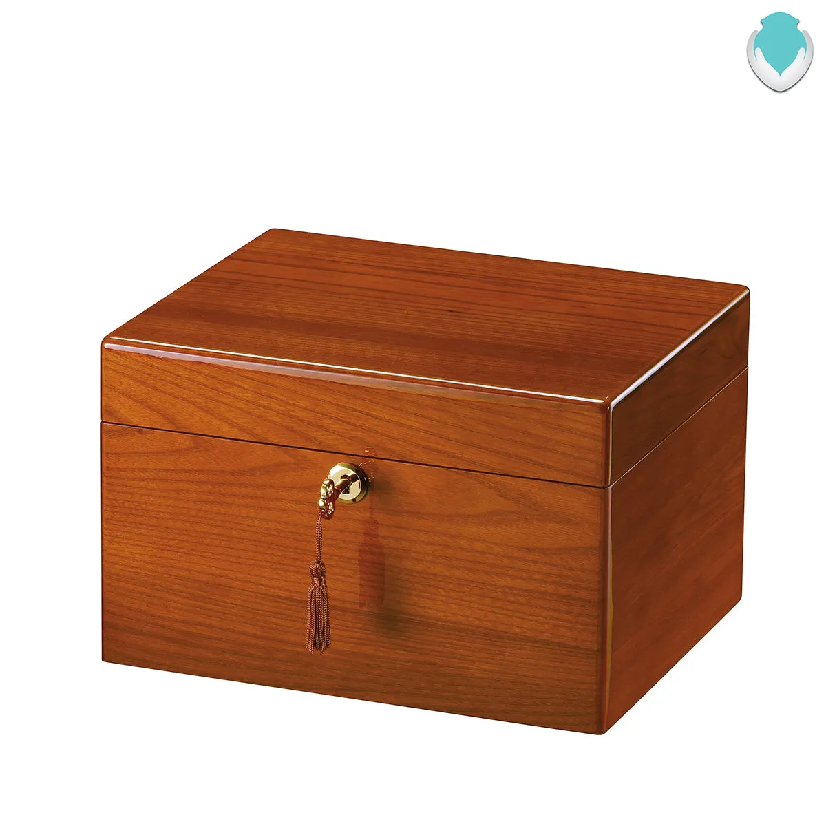 Devotion II - Oak Chest Wood Urn