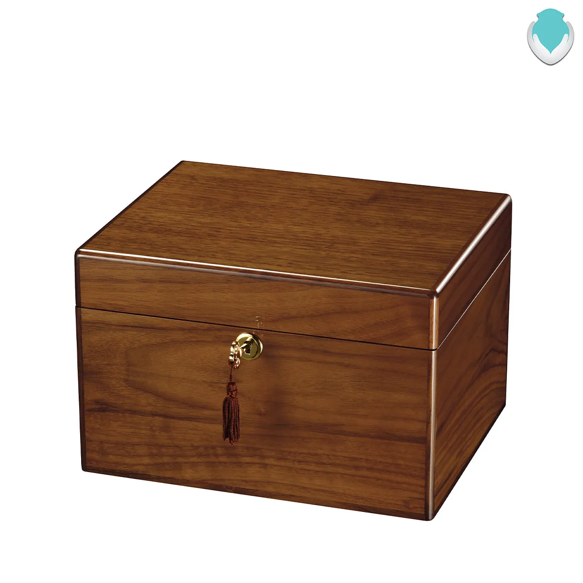 Devotion IV Walnut Chest Wood Urn