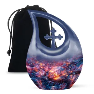 Diamond Urn Harmony - Peaceful Memorial Cremation Urn