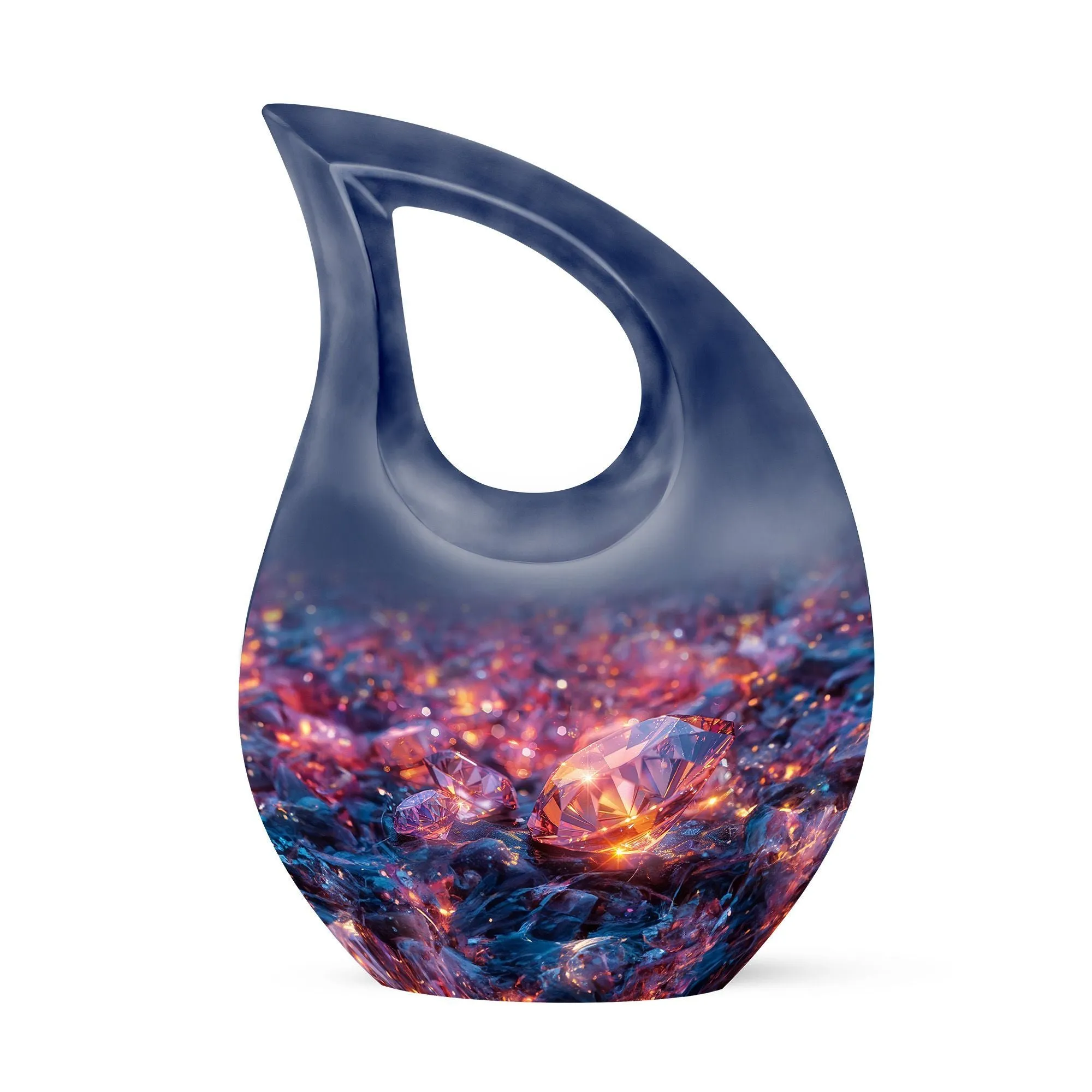 Diamond Urn Harmony - Peaceful Memorial Cremation Urn