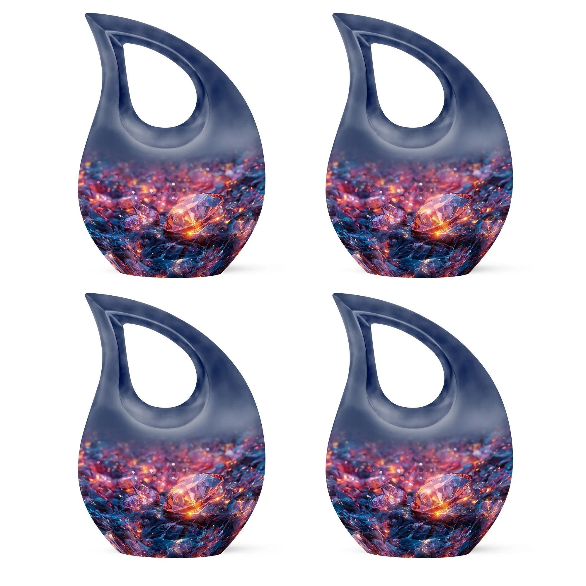Diamond Urn Harmony - Peaceful Memorial Cremation Urn