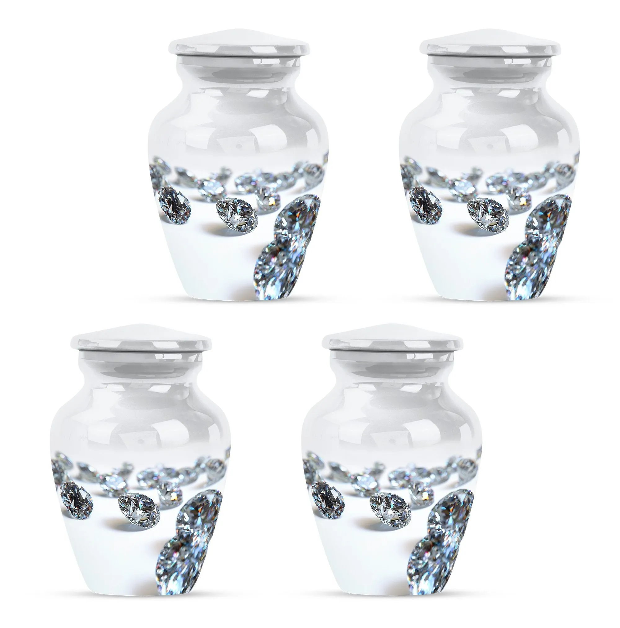 Diamond Waterfall Journey - Classic Custom Burial Urn