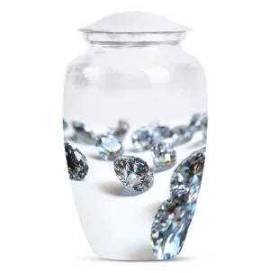 Diamond Waterfall Journey - Classic Custom Burial Urn
