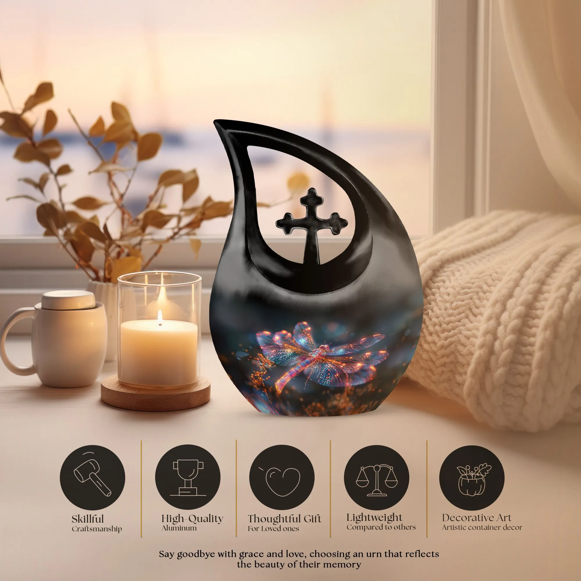 Digital Firefly Elegance Memorial Emotion Keeper