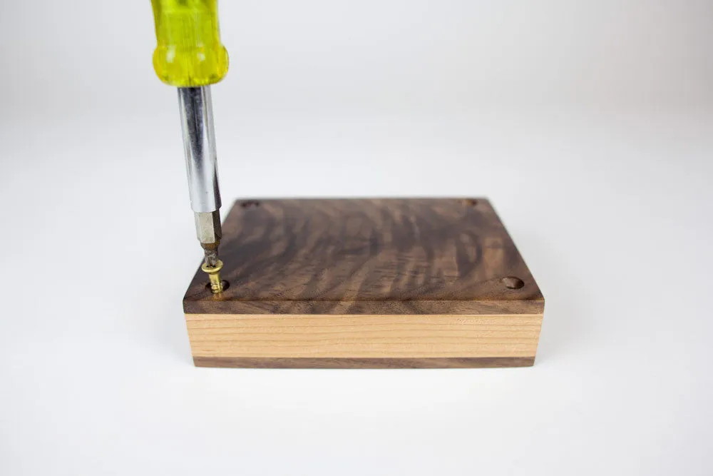 Dimensional Wood Art Seascape Small Keepsake Urn
