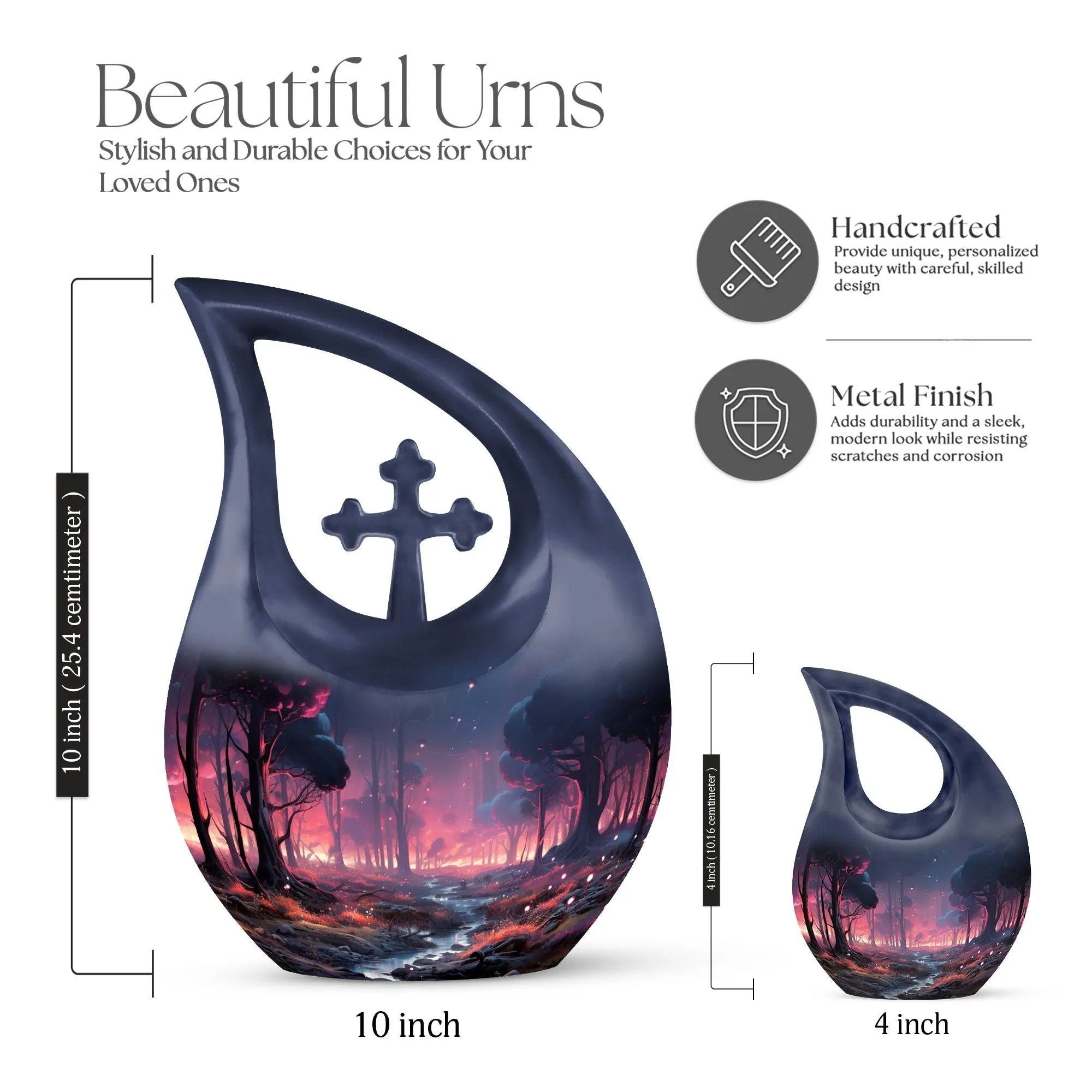 Divine Wilderness Urn - A Majestic Tribute for Lasting Memories