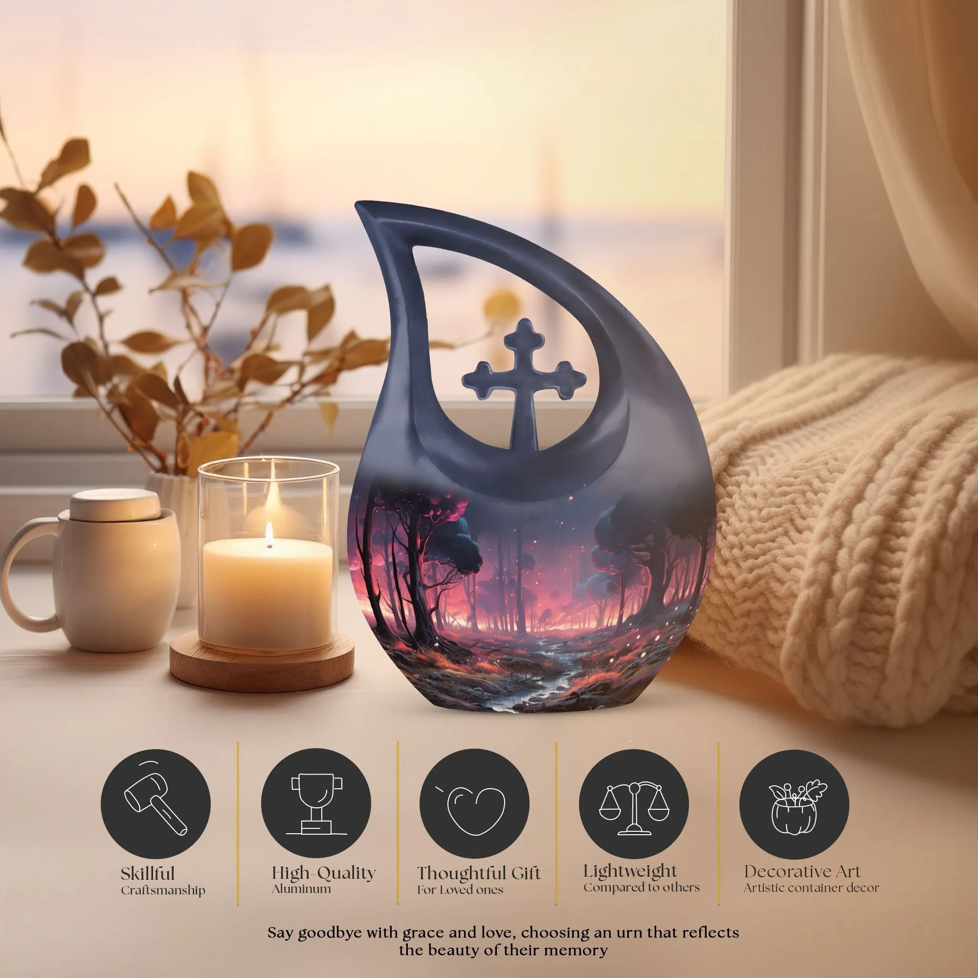 Divine Wilderness Urn - A Majestic Tribute for Lasting Memories