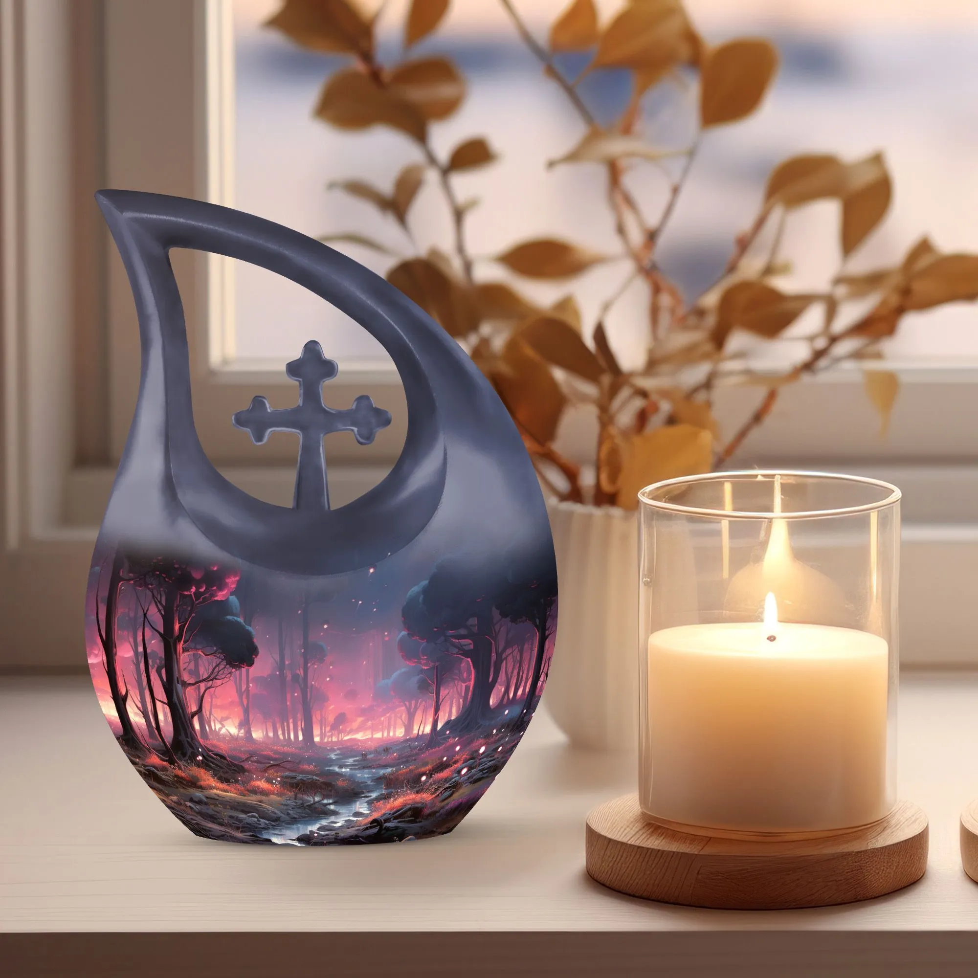 Divine Wilderness Urn - A Majestic Tribute for Lasting Memories
