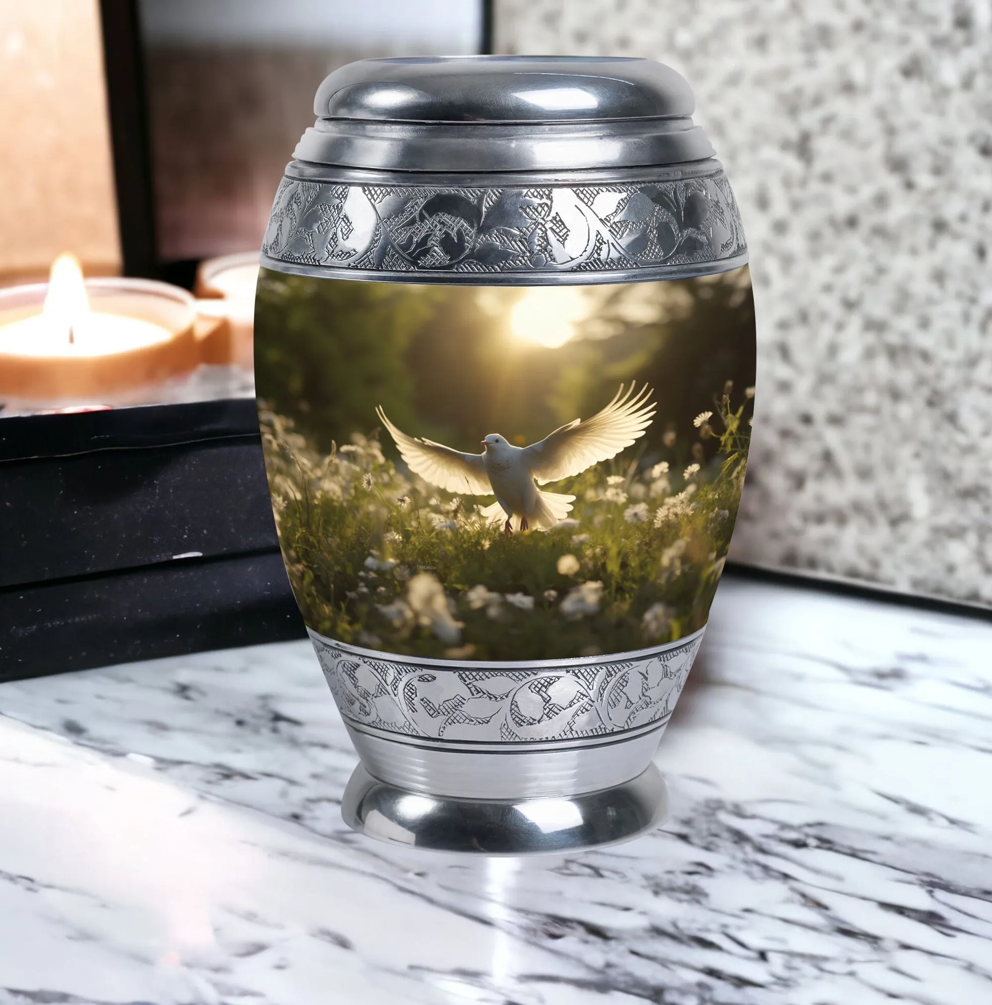 Dove Cremation - Custom Crafted Remembrance Memorial Urn