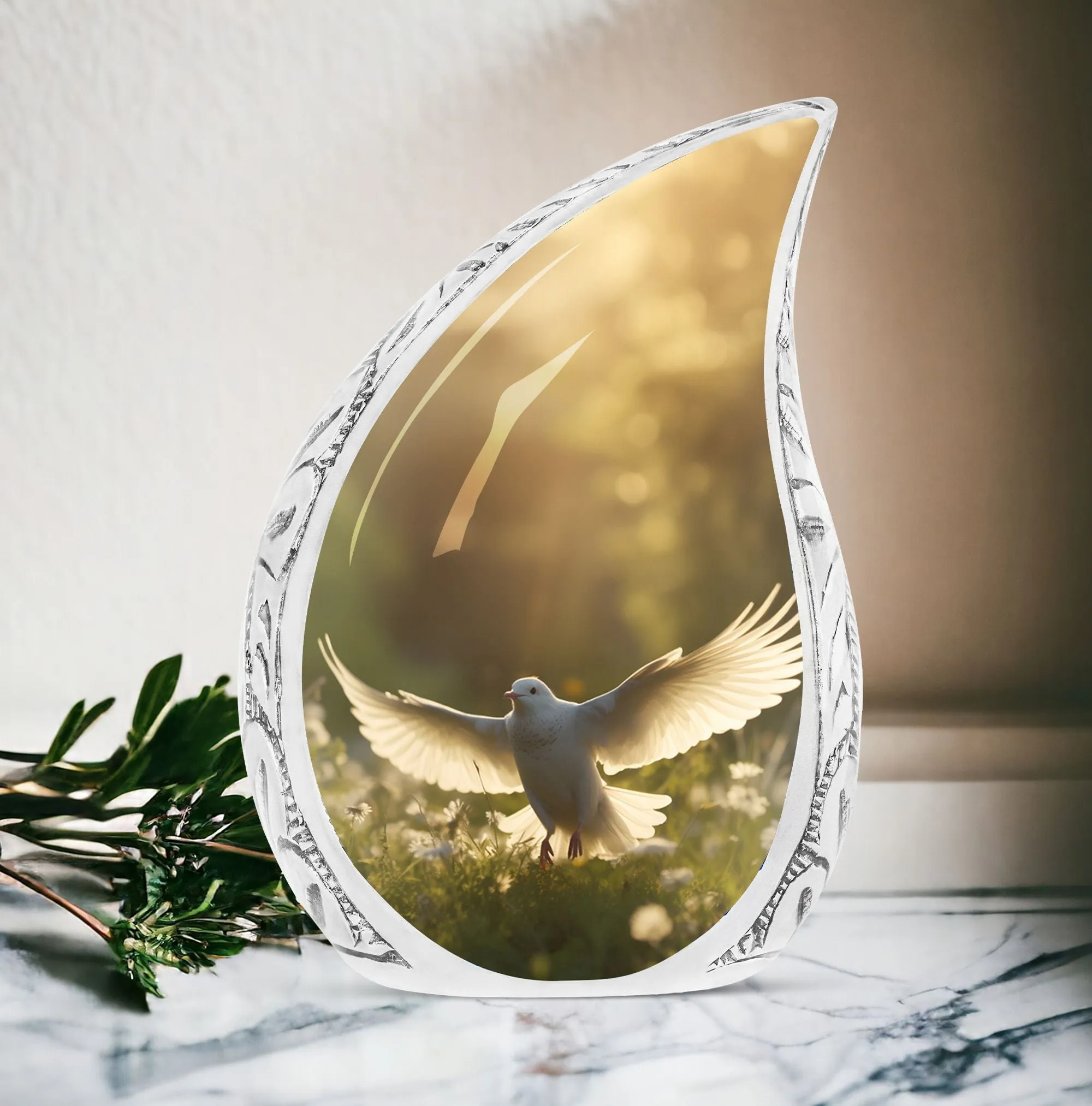 Dove Cremation Urn: Distinctive Memorial Keepsake Urn