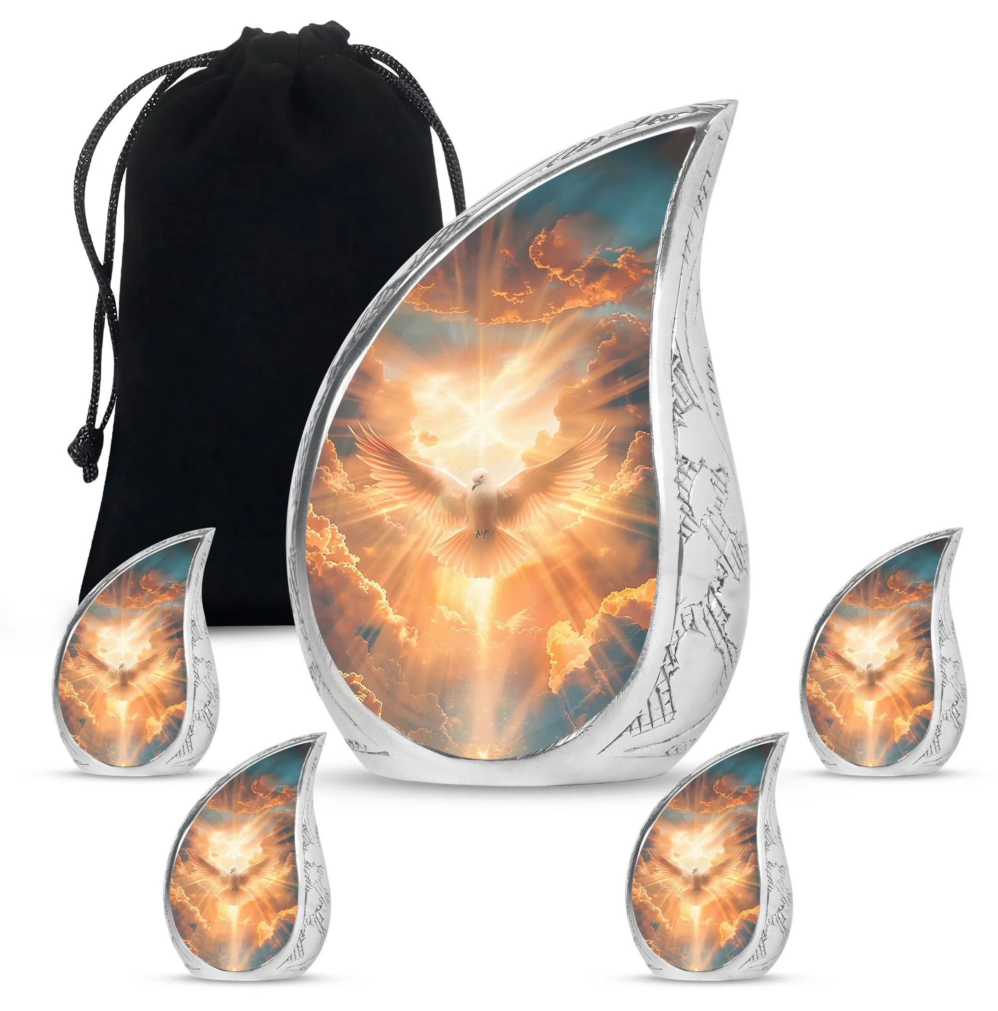 Dove Cremation Urns And Keepsakes For Ashes Memorial & Funeral Urn