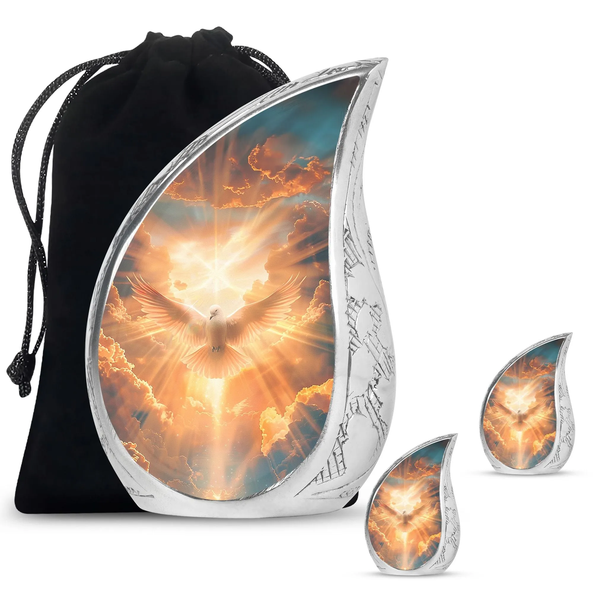 Dove Cremation Urns And Keepsakes For Ashes Memorial & Funeral Urn
