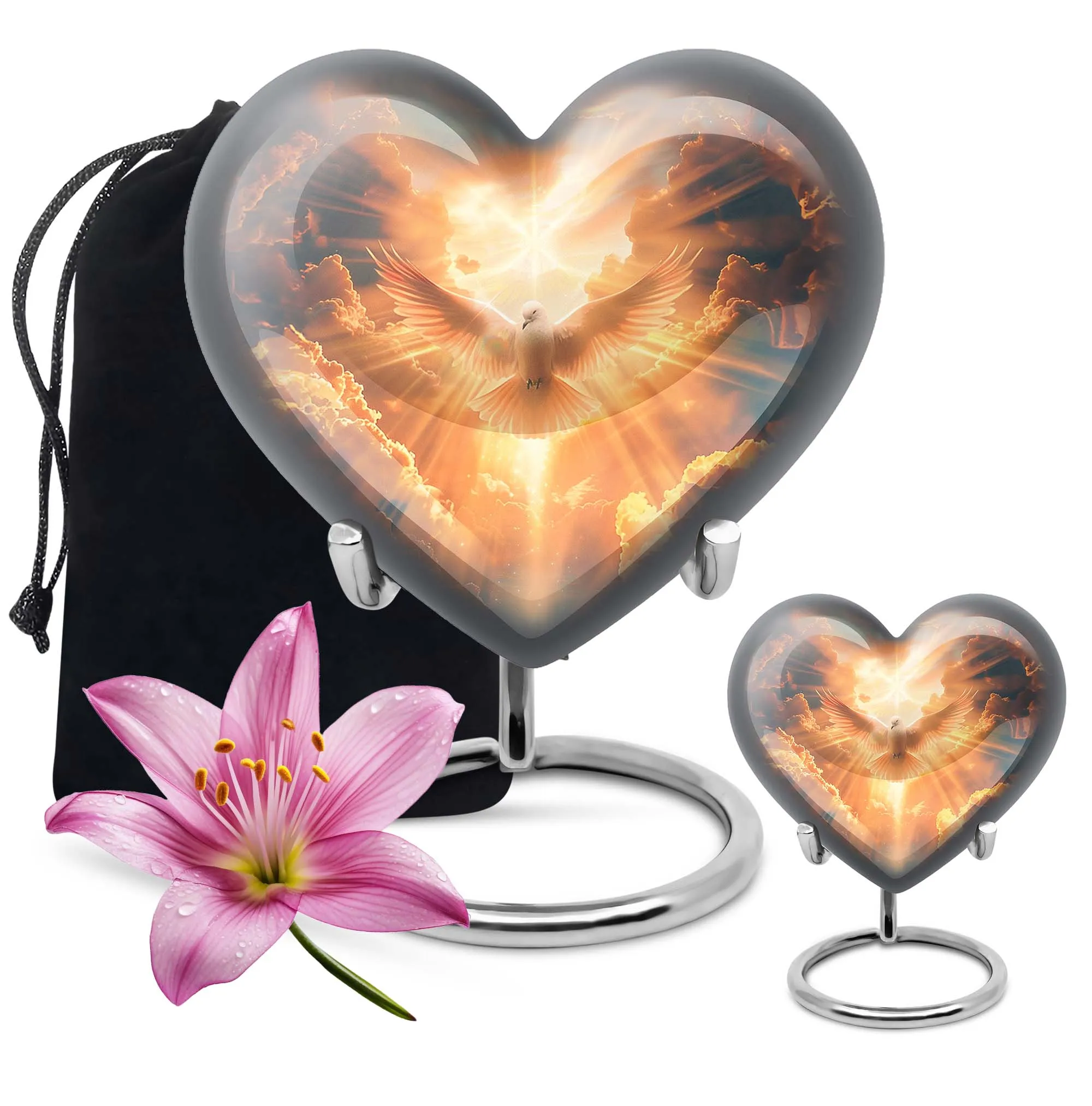 Dove Cremation Urns And Keepsakes For Ashes Memorial & Funeral Urn