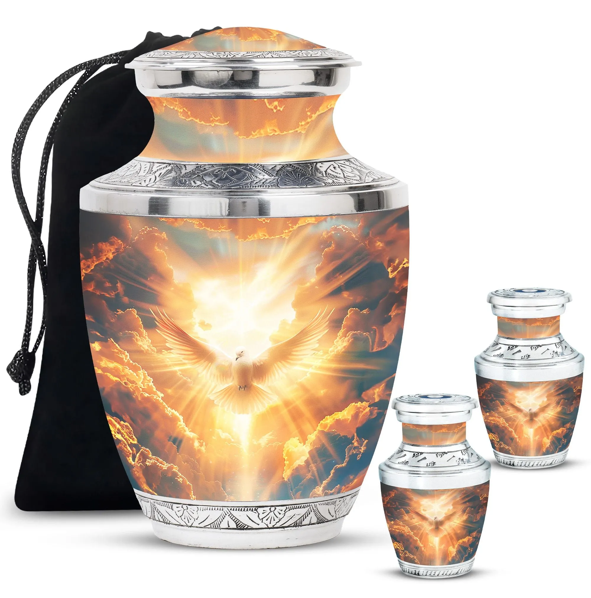 Dove Cremation Urns And Keepsakes For Ashes Memorial & Funeral Urn