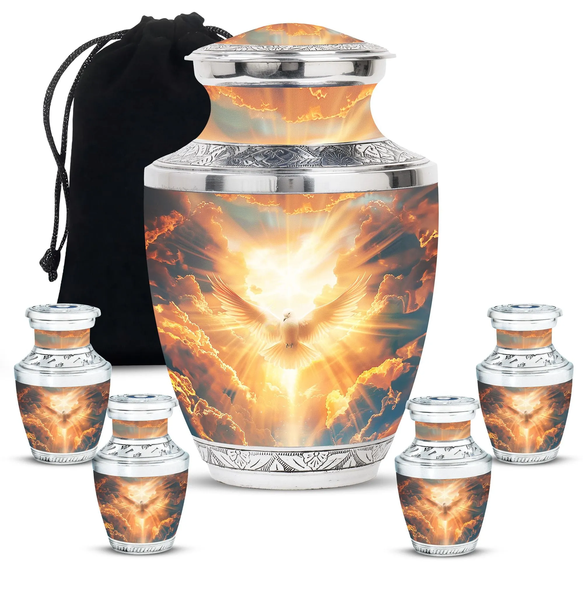 Dove Cremation Urns And Keepsakes For Ashes Memorial & Funeral Urn