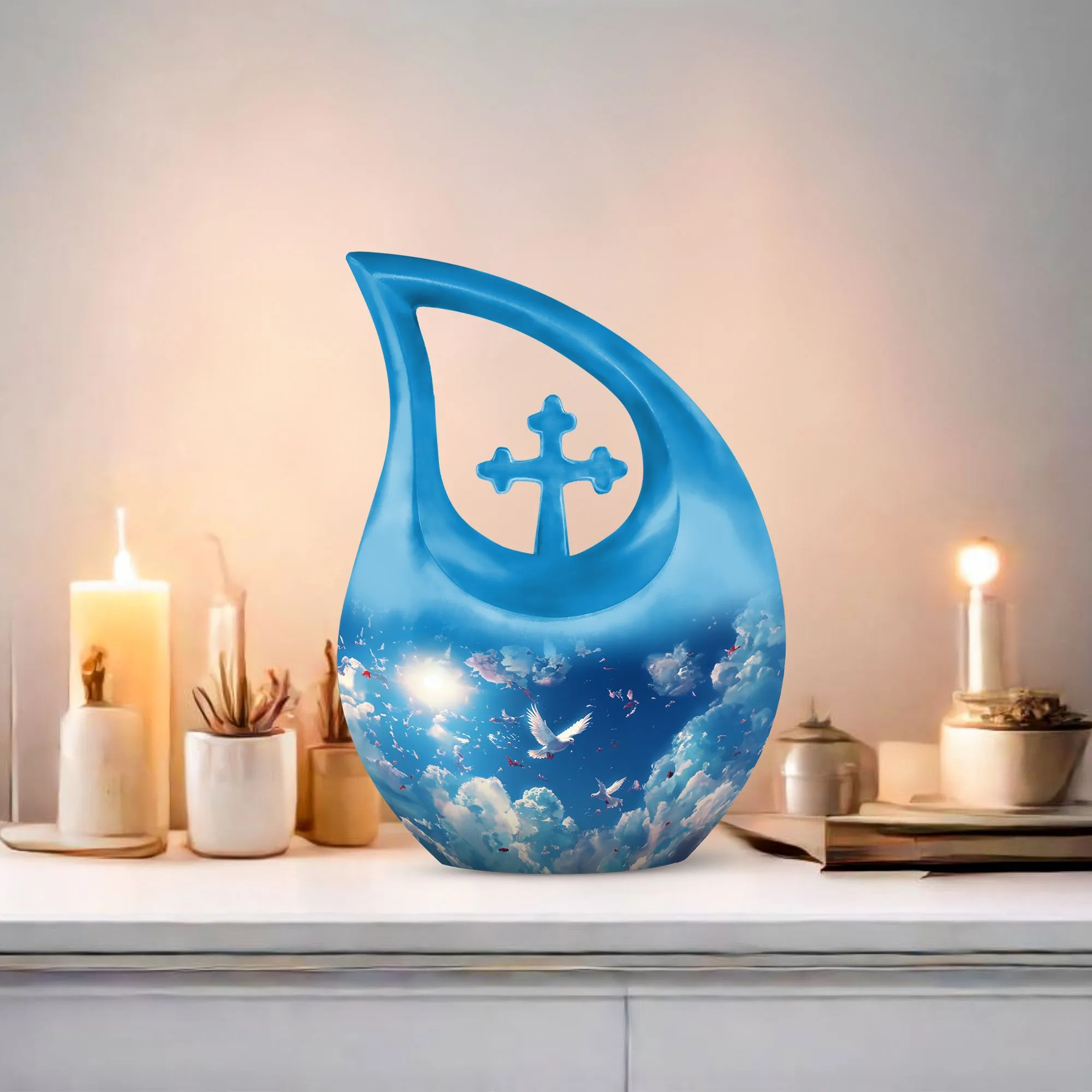 Dove Memorial Urn: Keepsake Cremation Urn For Ashes