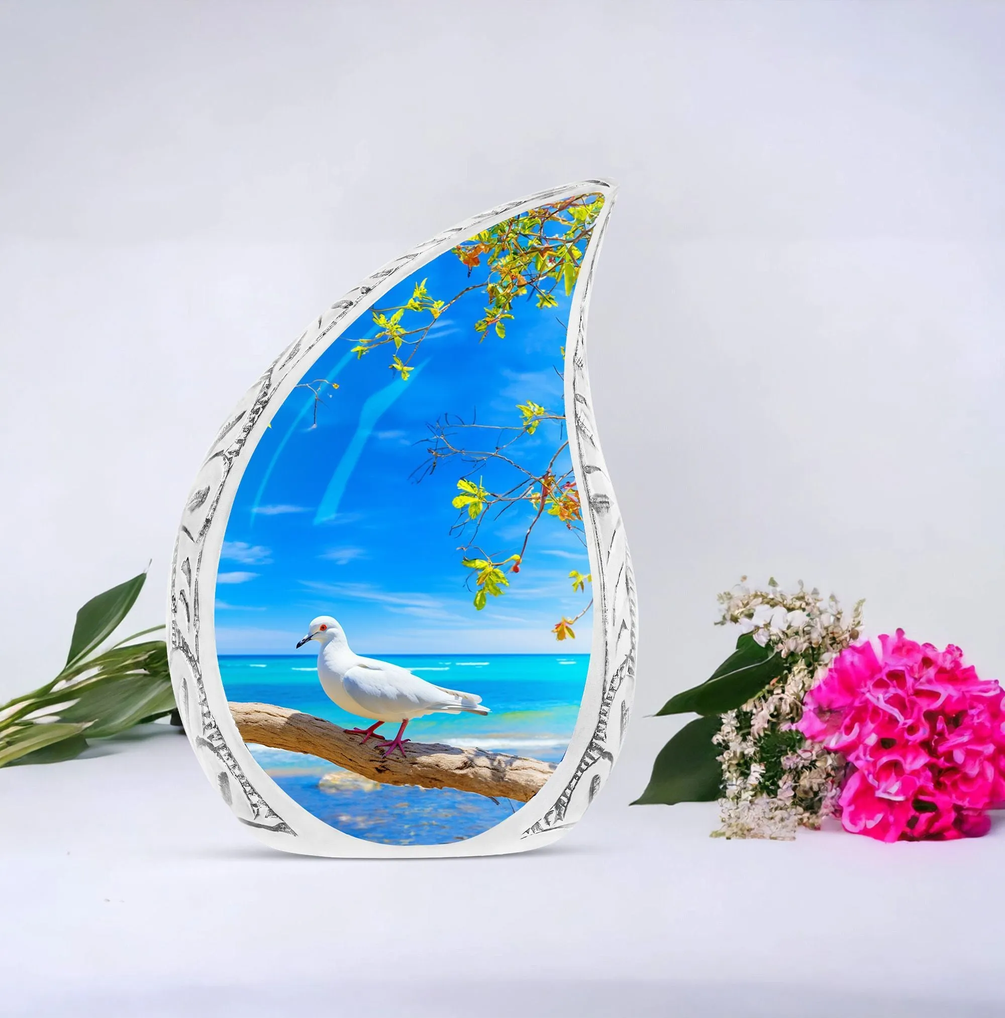 Dove Memory Sealer: Personalized Cremation Urn For Ashes