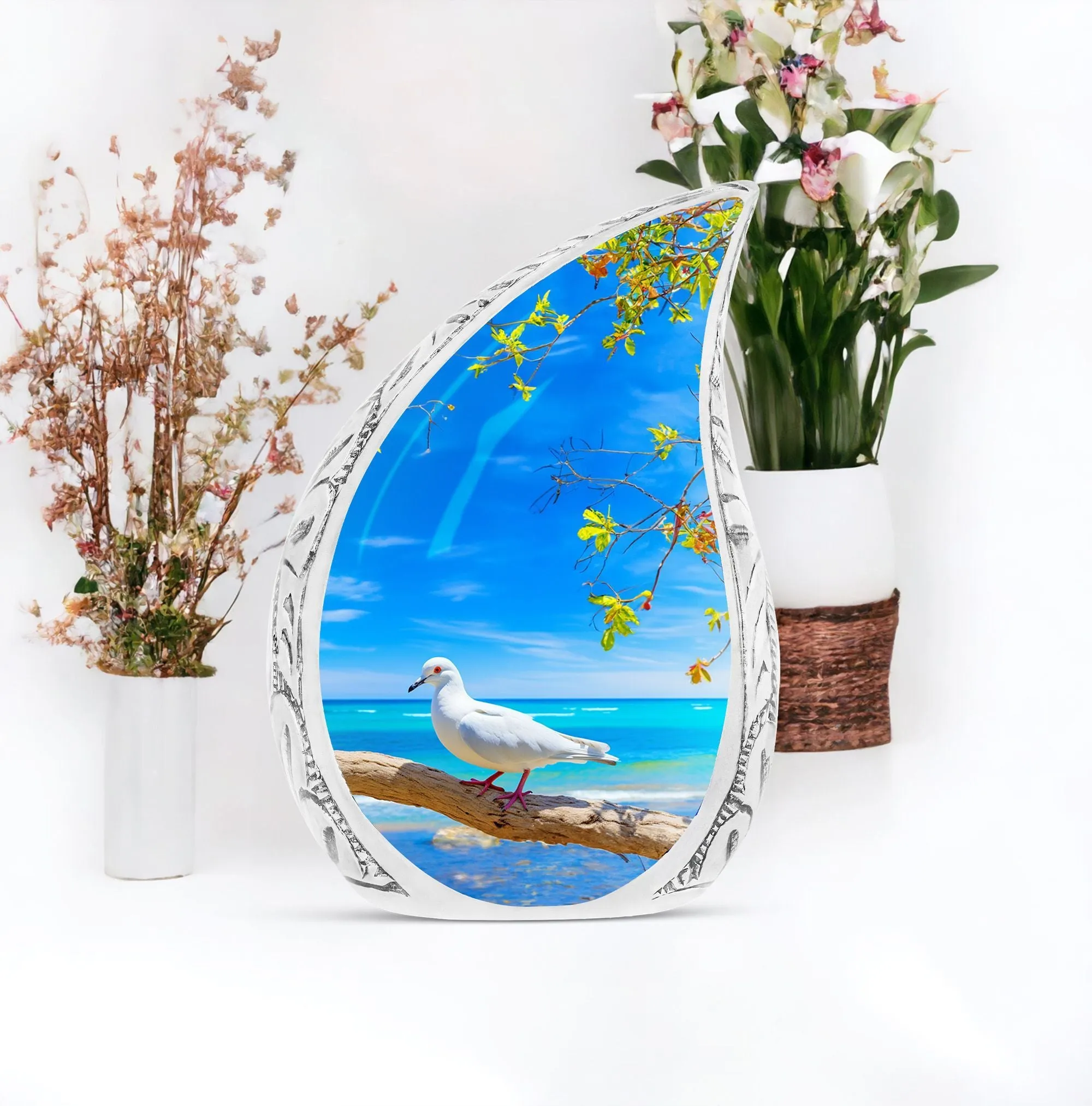 Dove Memory Sealer: Personalized Cremation Urn For Ashes