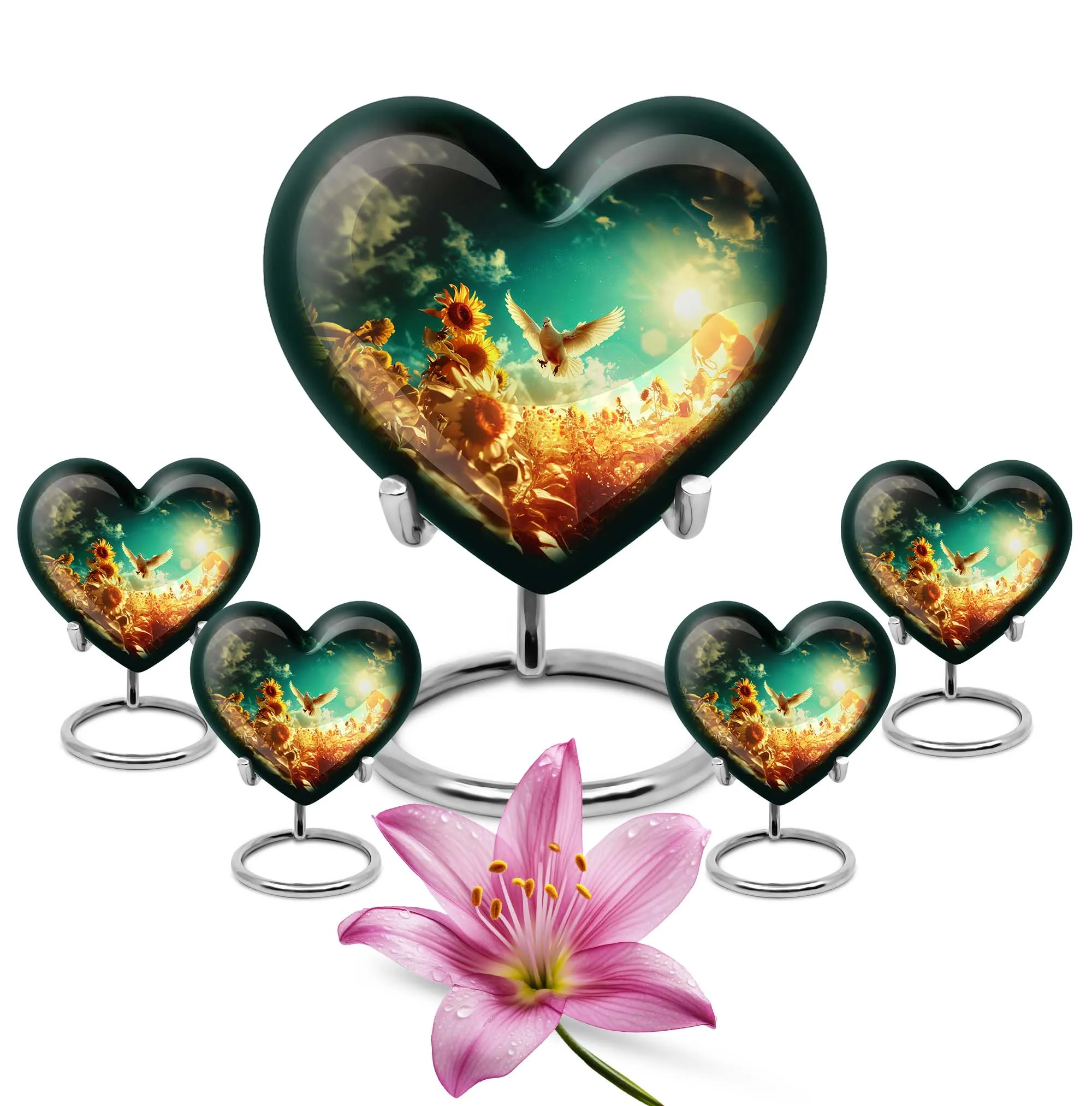 Dove Urn - Unique Cremation Solidarity for Lost Loved Ones