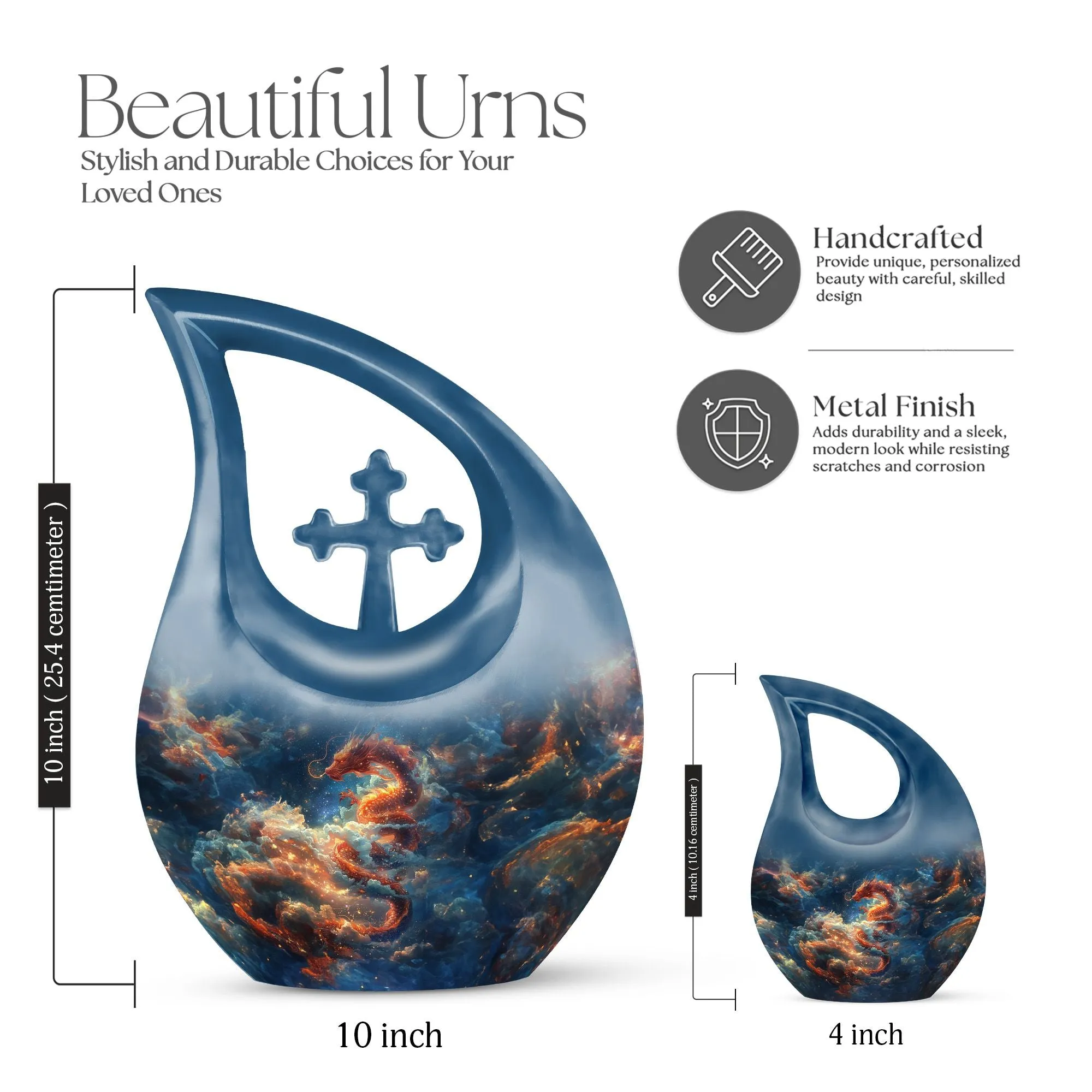 Dragon craft Memorial Urn for Human Ashes