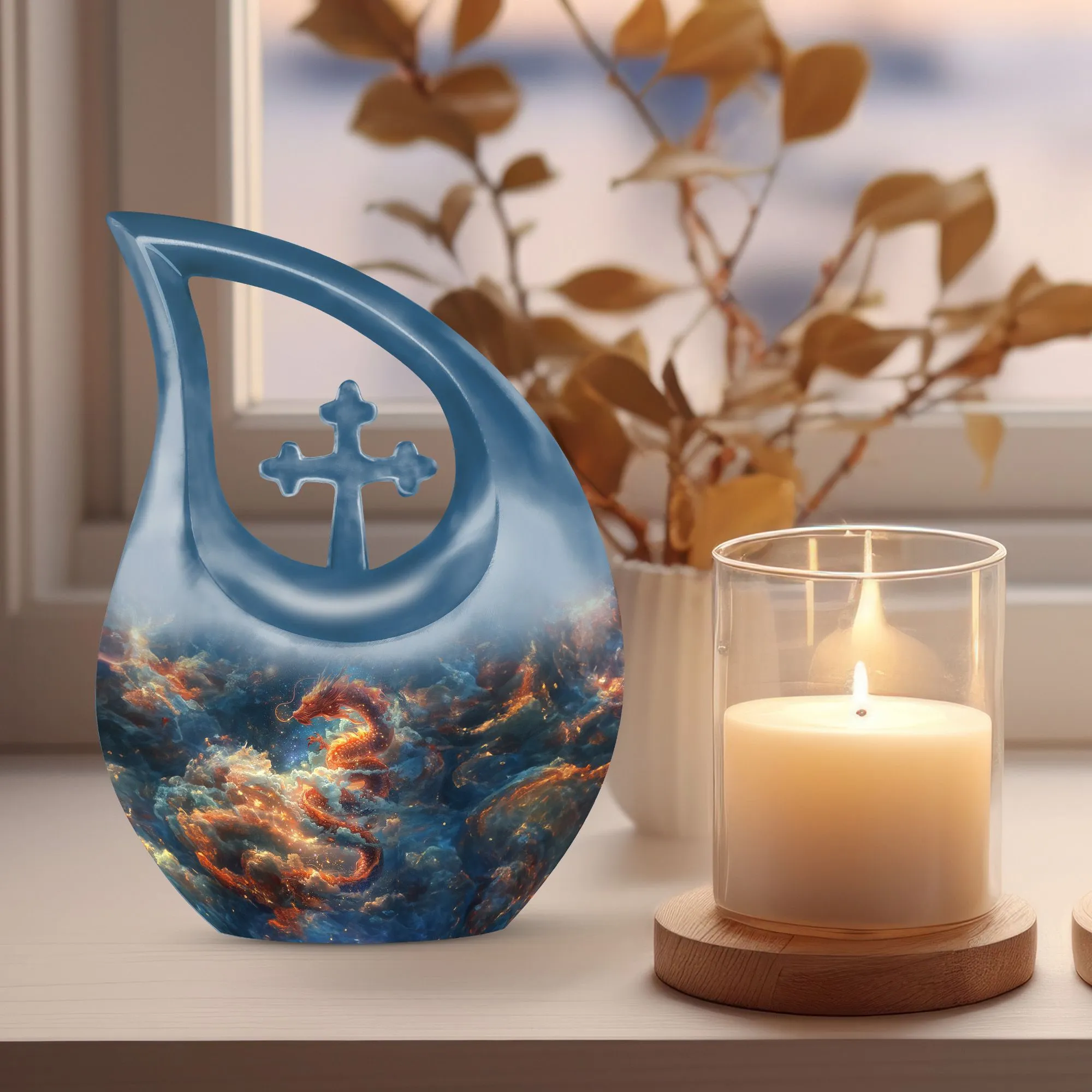 Dragon craft Memorial Urn for Human Ashes