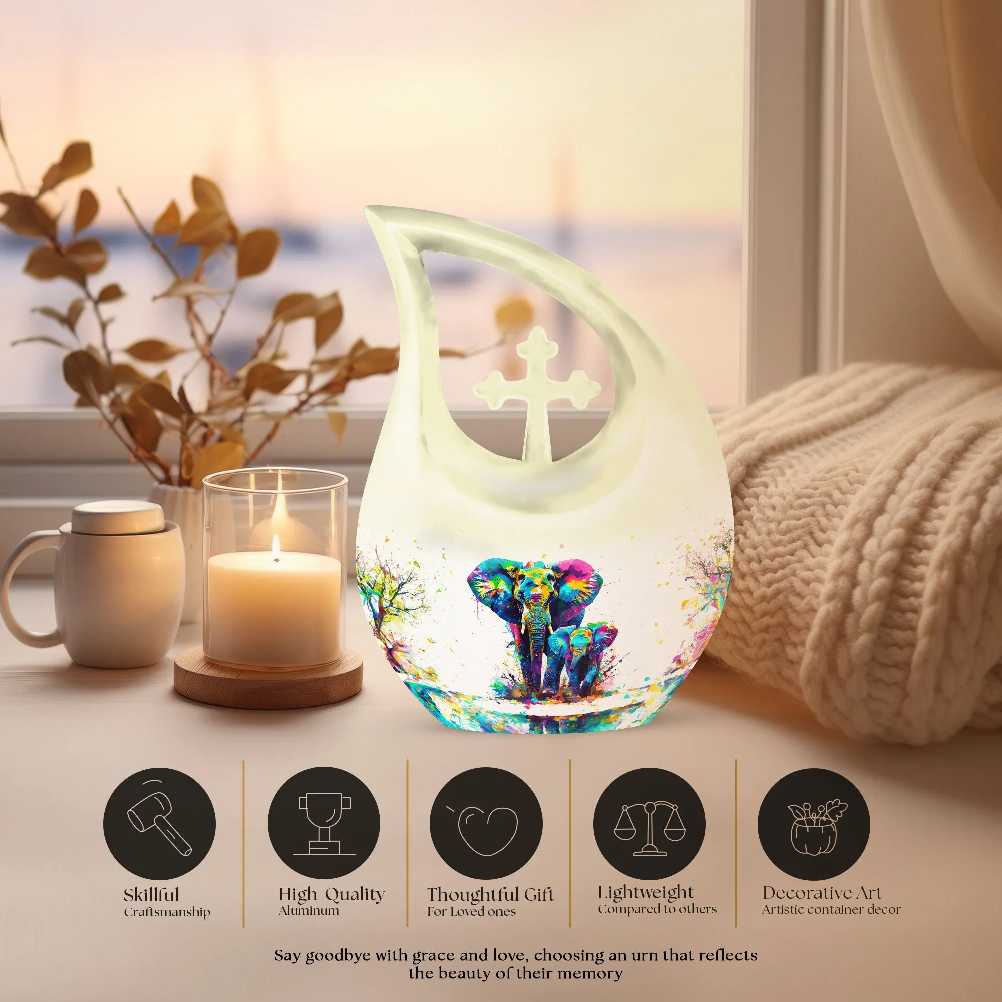 Elephant Urn: An Elegant Memorial Urn For Human Ashes