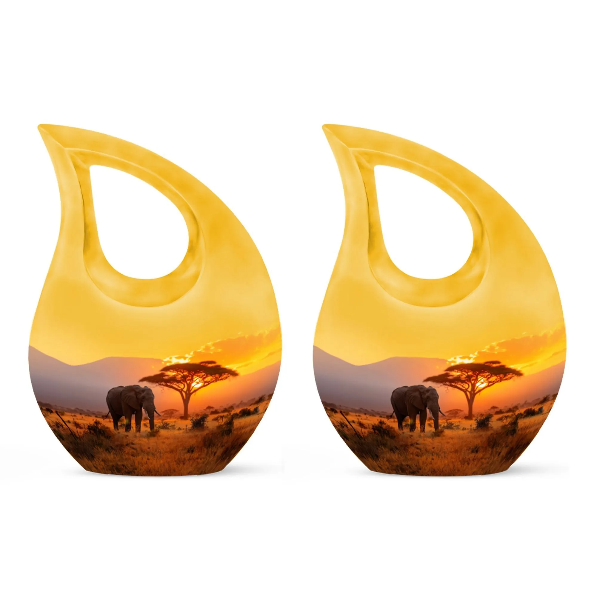 Elephant Urn: Commemorating Loved Ones, Medium Size Memory Keeper