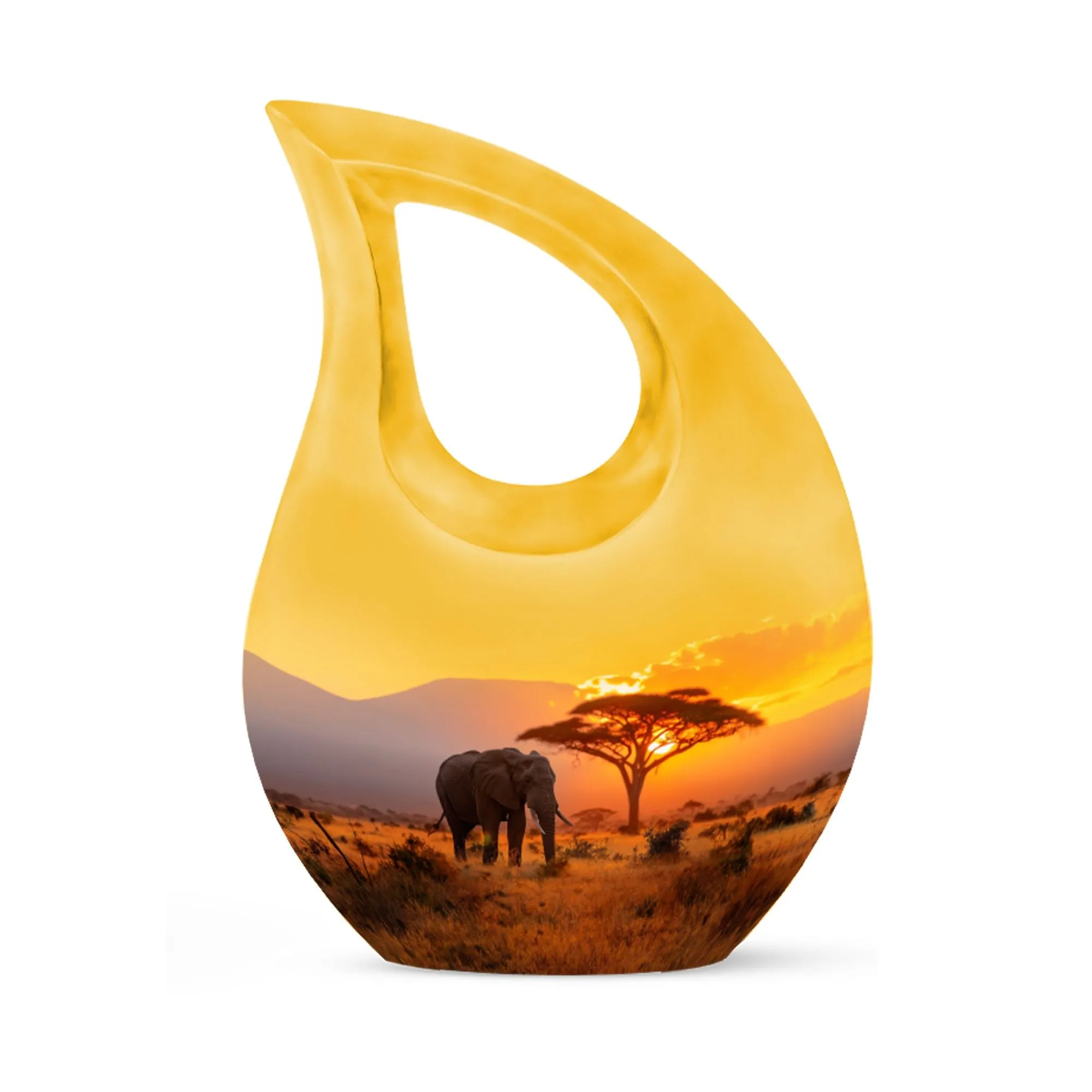Elephant Urn: Commemorating Loved Ones, Medium Size Memory Keeper