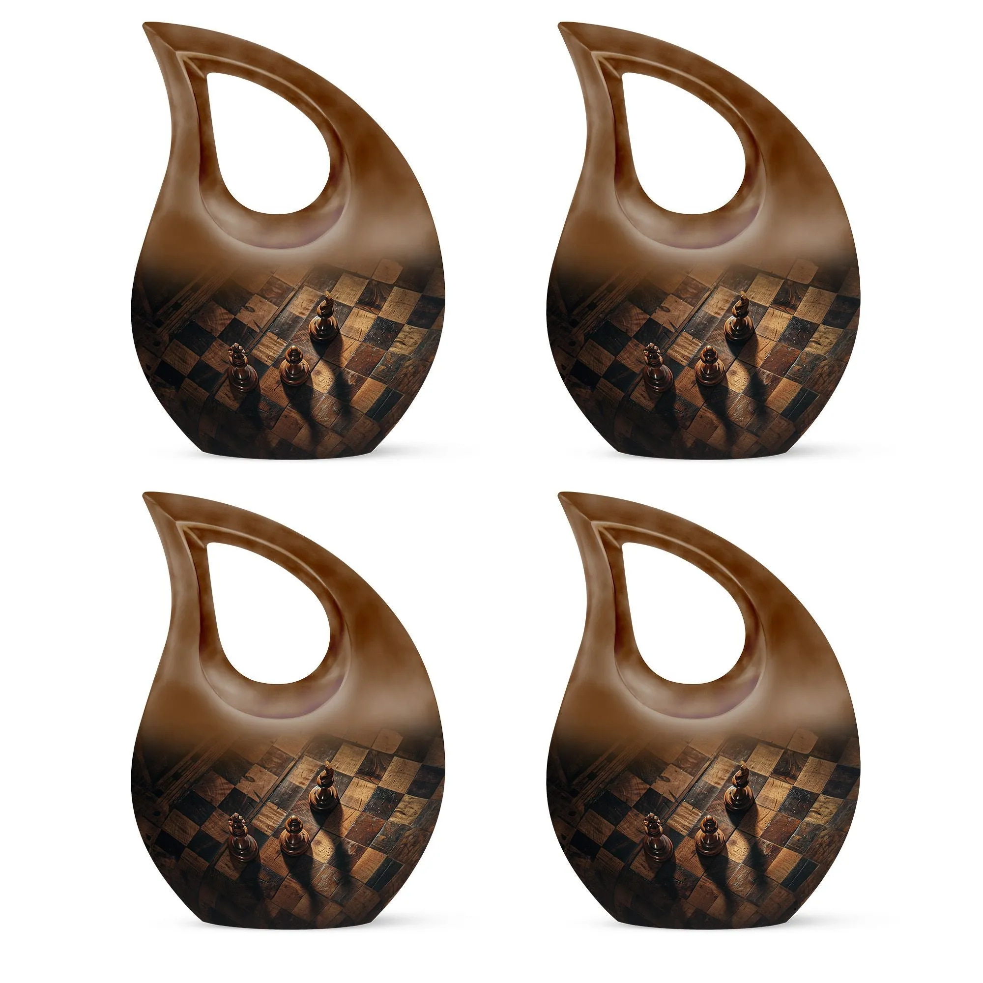 Enduring Serenity Chess Urn - An All Faith Memorial Keepsake