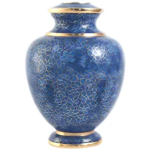Essence Azure Cloisonne, Cremation Urn