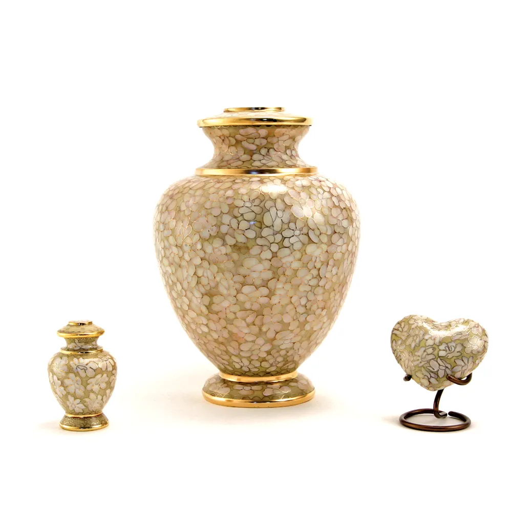 Essence Opal Cloisonne, Cremation Urn