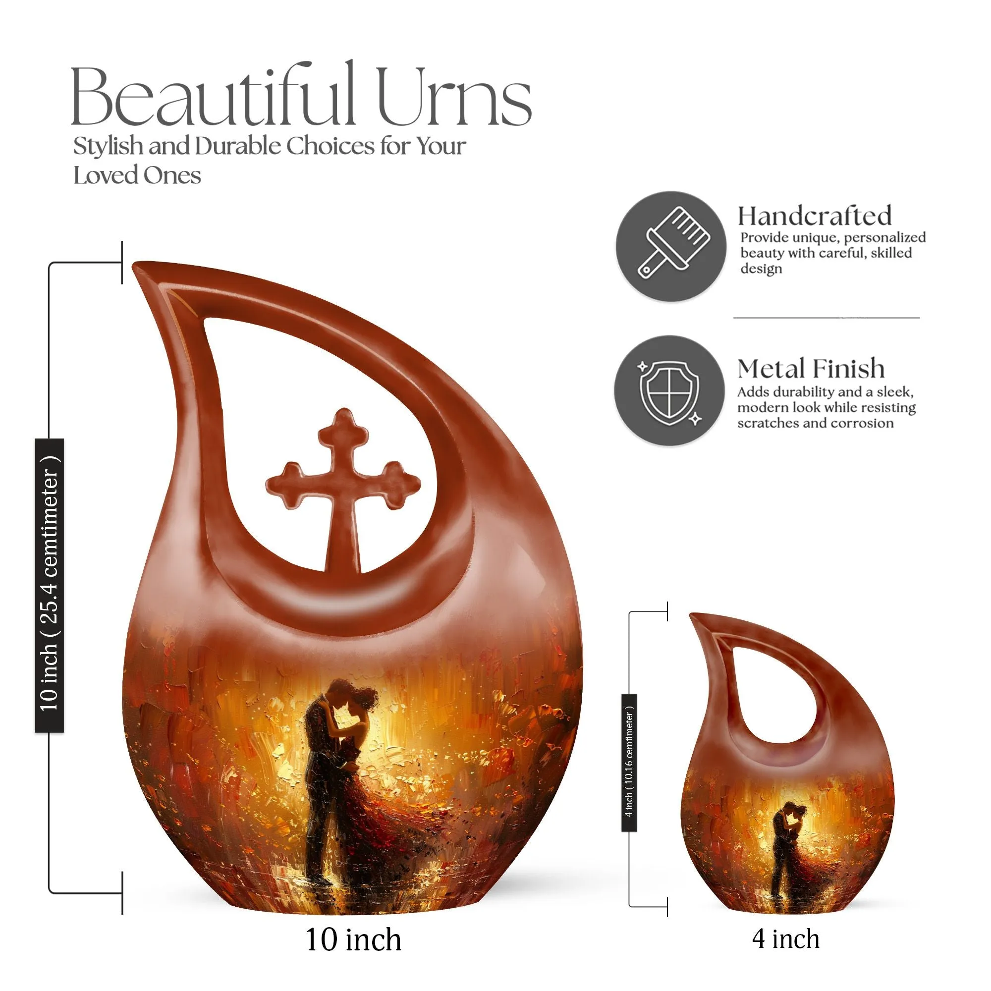 Eternal Dance: Personalized Dancing Urn - Affordable Burial Urn