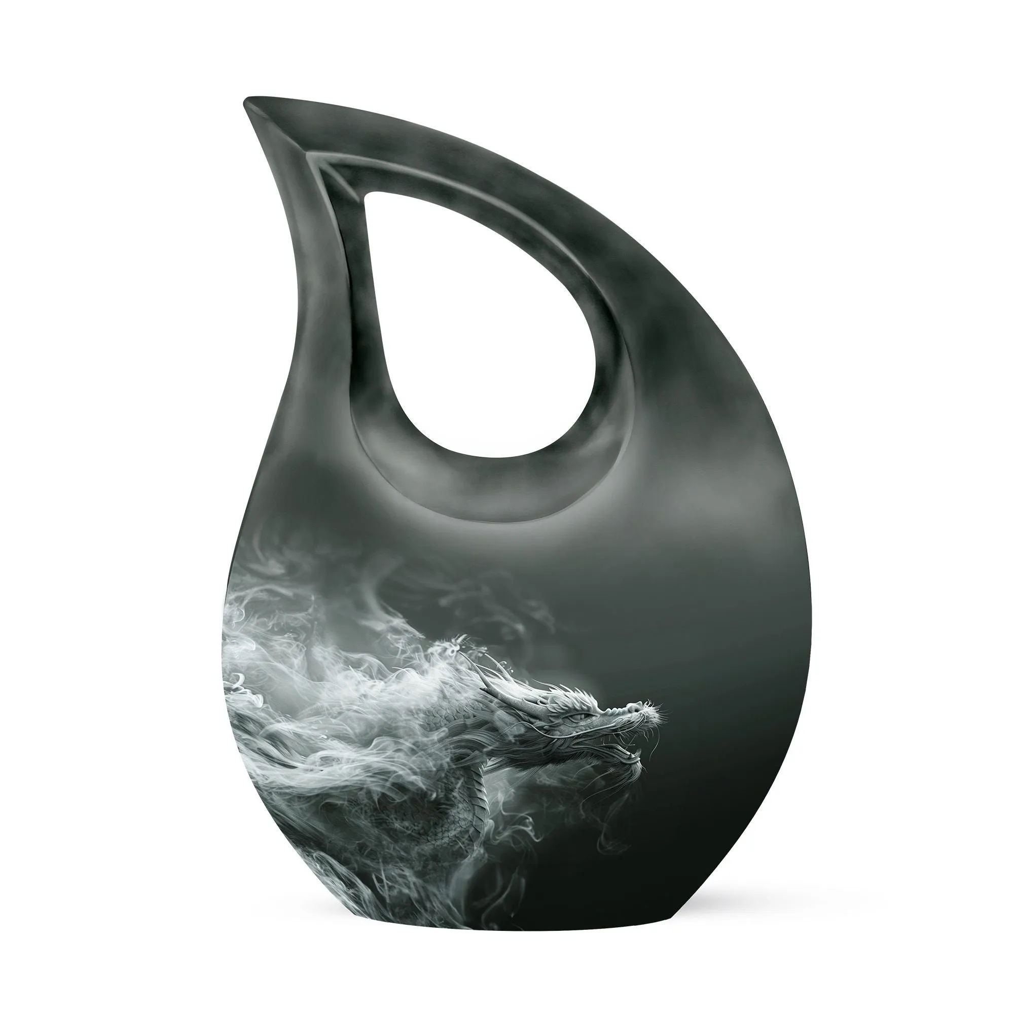 Eternal Dragon: A Grand Resting Place - Memorial Urn for Ashes
