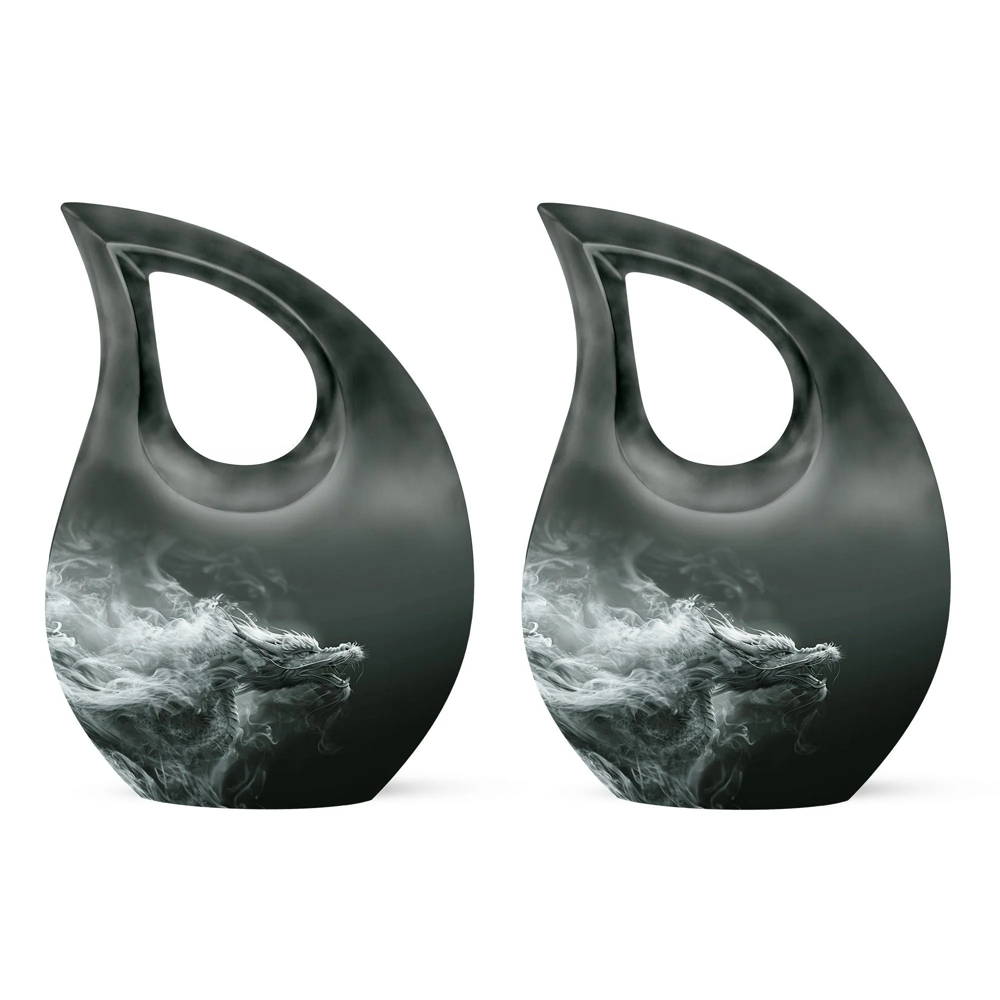 Eternal Dragon: A Grand Resting Place - Memorial Urn for Ashes