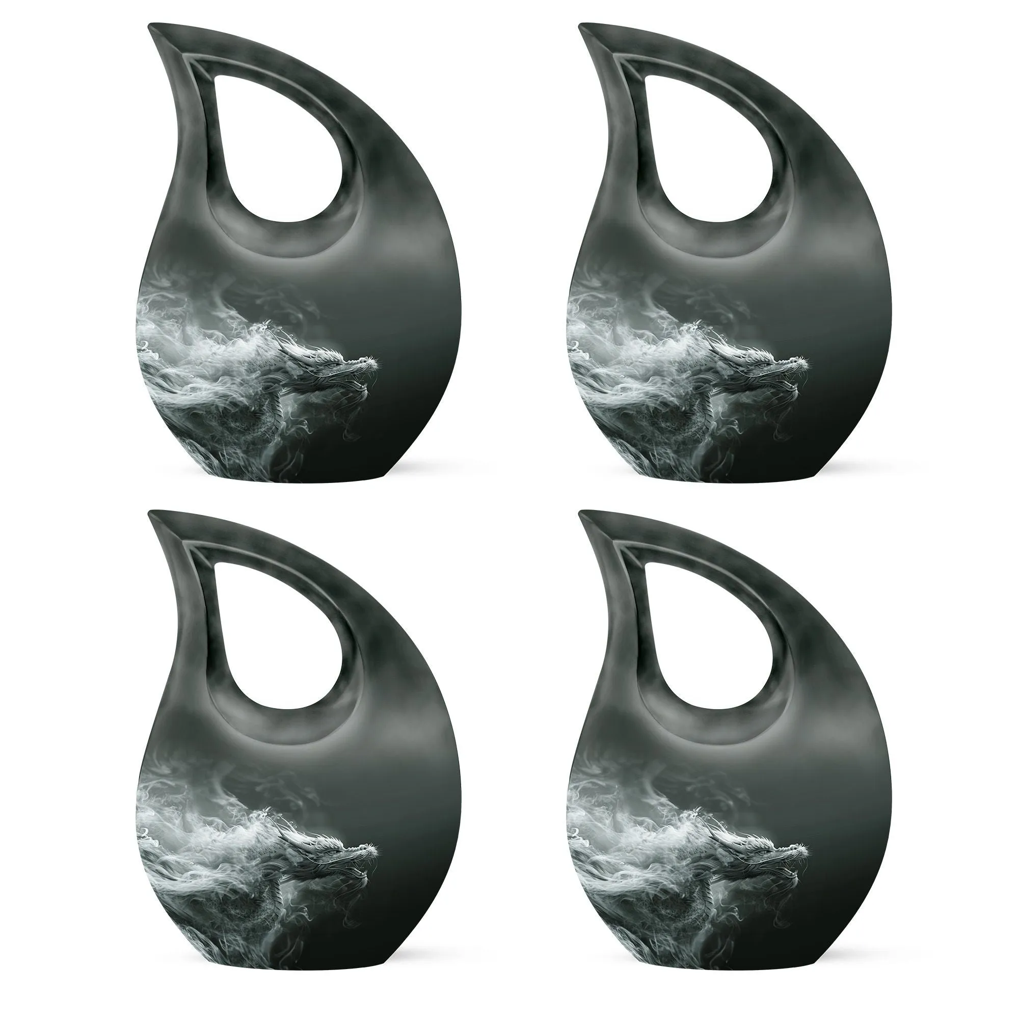 Eternal Dragon: A Grand Resting Place - Memorial Urn for Ashes