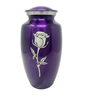 Eternal Rose Alloy Cremation Urn