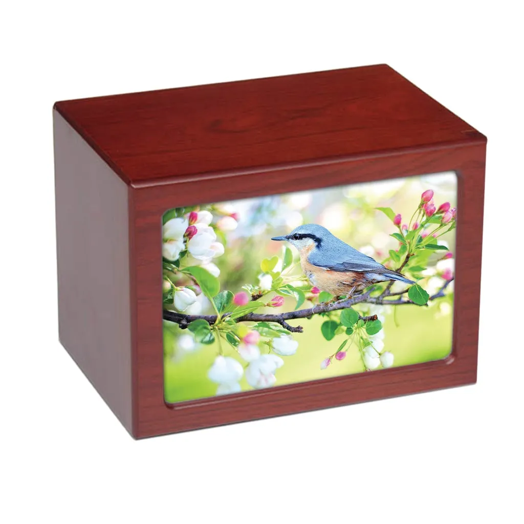 EXTRA LARGE Photo Frame Urn - PY06 - Bluebird