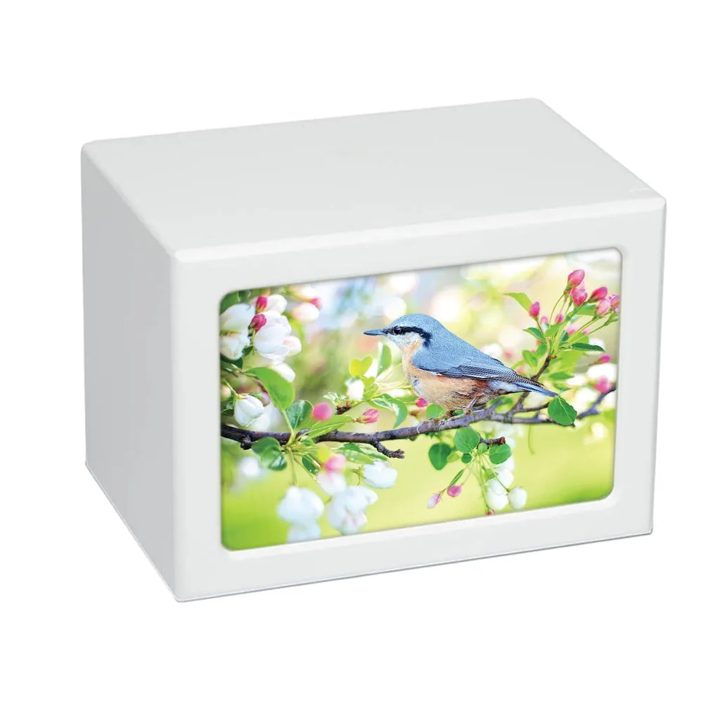 EXTRA LARGE Photo Frame Urn - PY06 - Bluebird