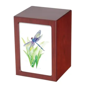 EXTRA LARGE Photo Frame Urn PY06 - Dragonfly