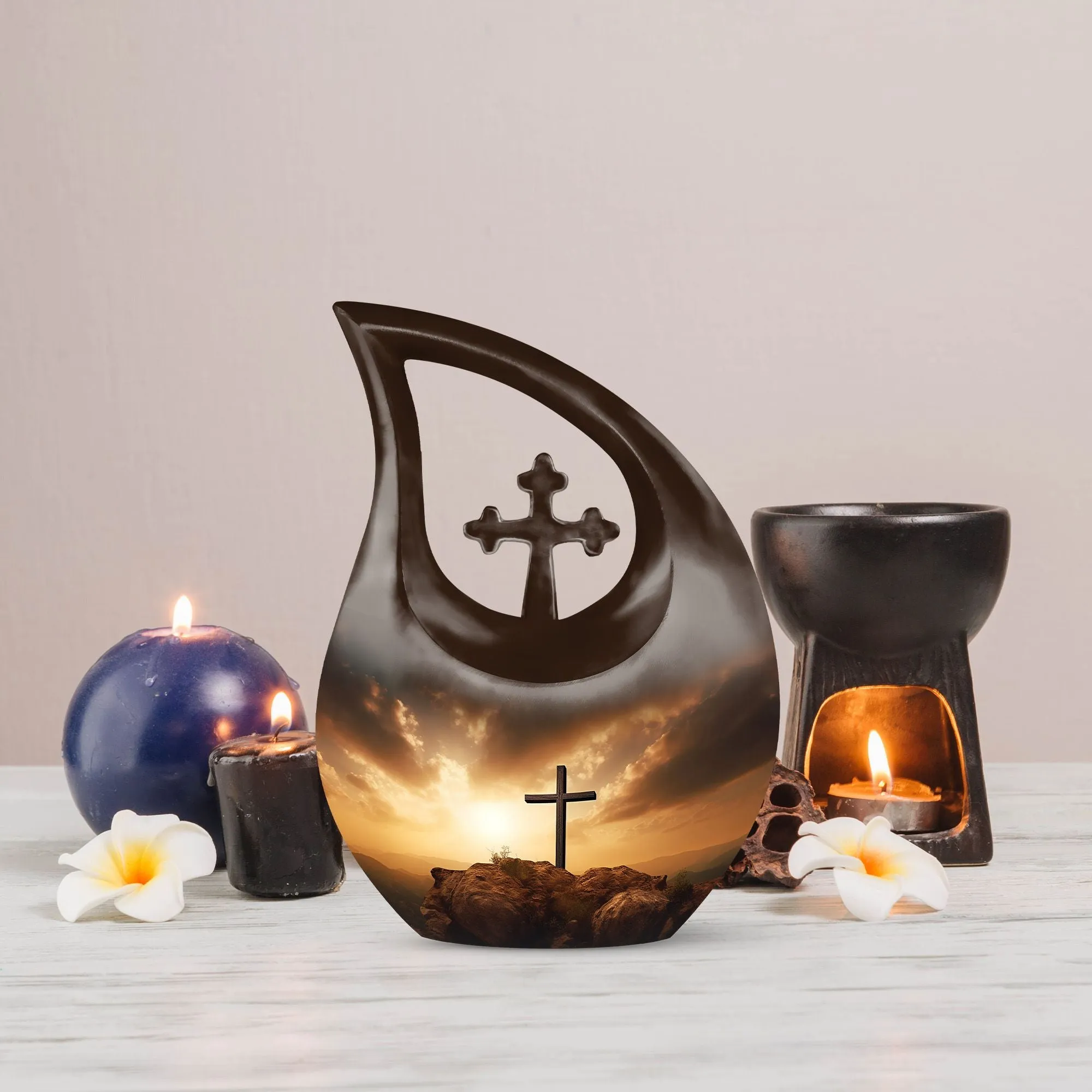Faithful Remembrance Jesus Christ All-Faith Memorial Urn