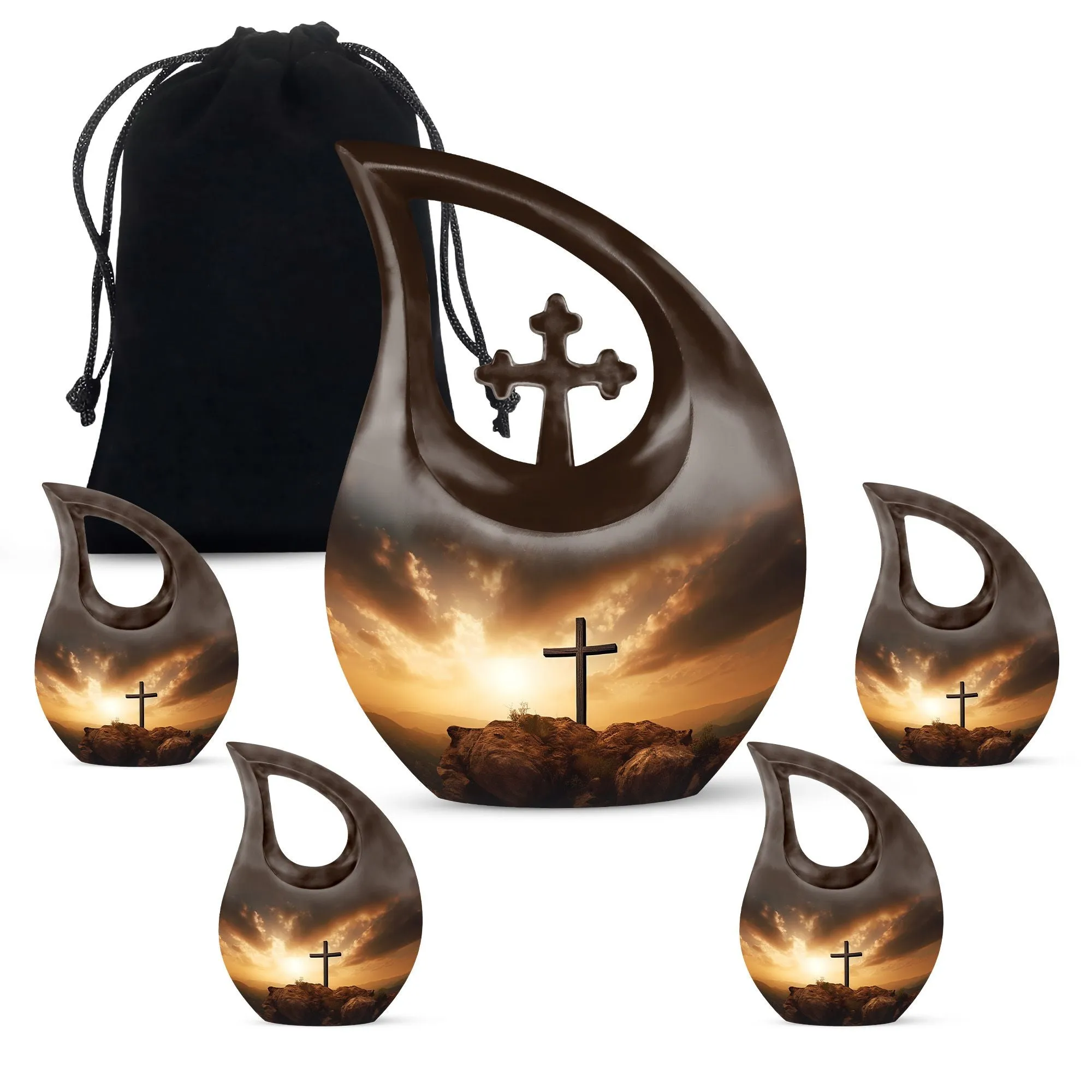 Faithful Remembrance Jesus Christ All-Faith Memorial Urn