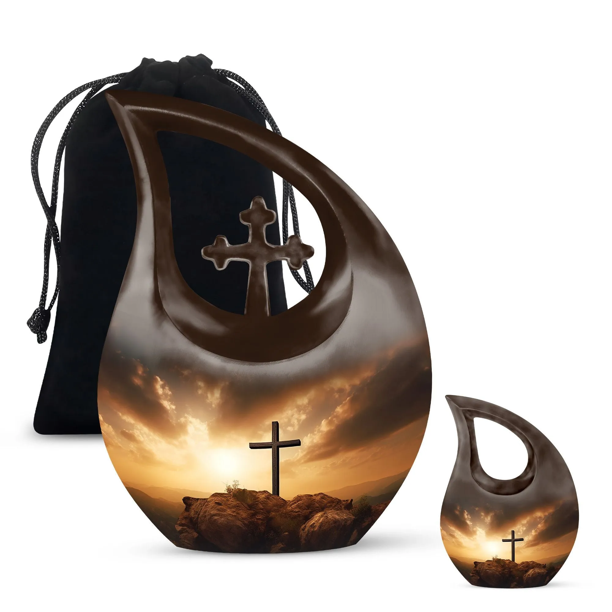 Faithful Remembrance Jesus Christ All-Faith Memorial Urn