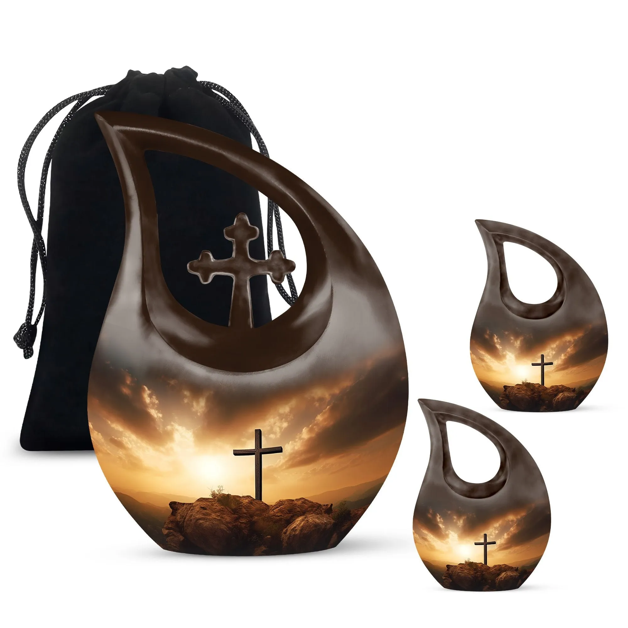 Faithful Remembrance Jesus Christ All-Faith Memorial Urn
